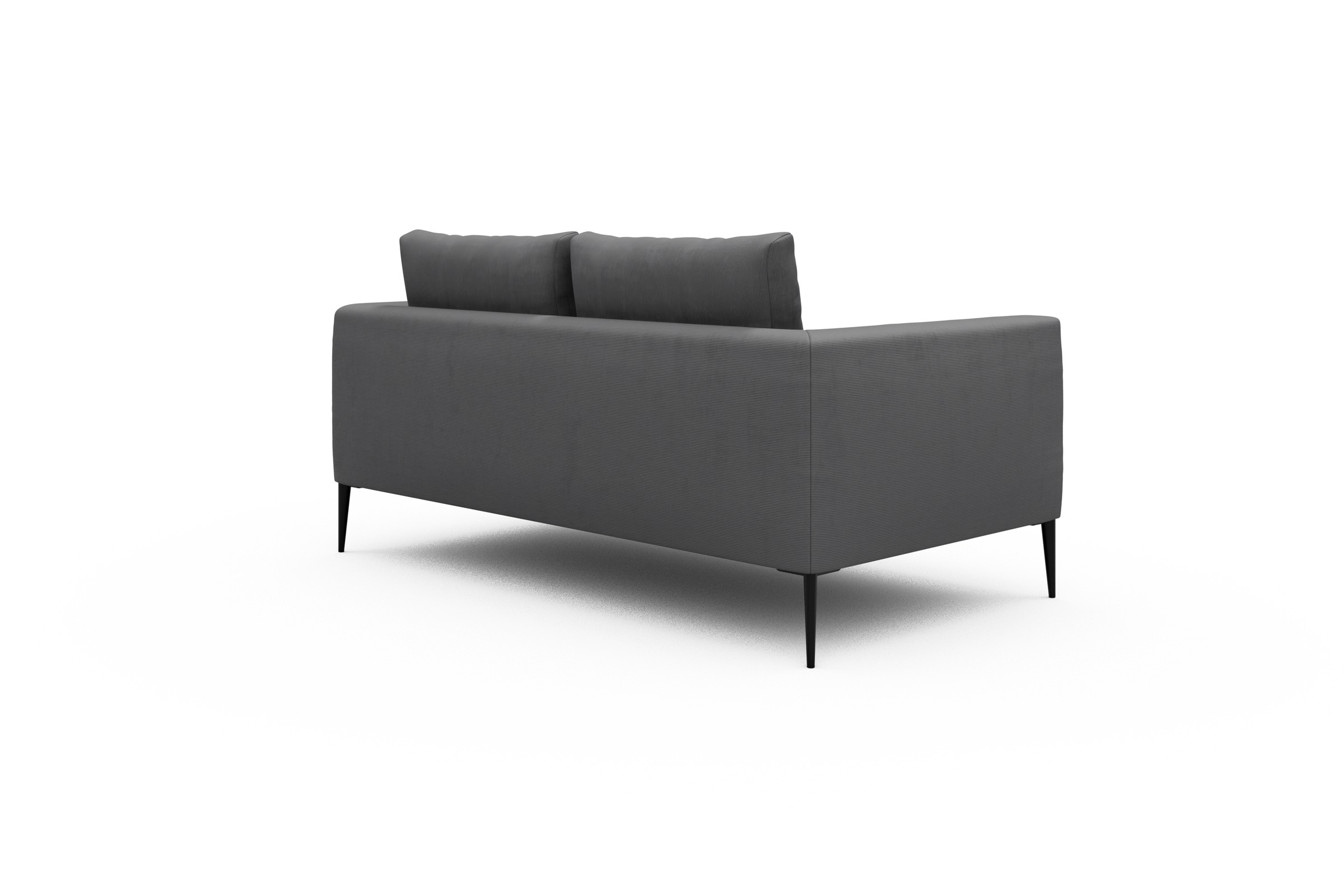 Sofa Paul 2-Sitzer Cordufine-Grey