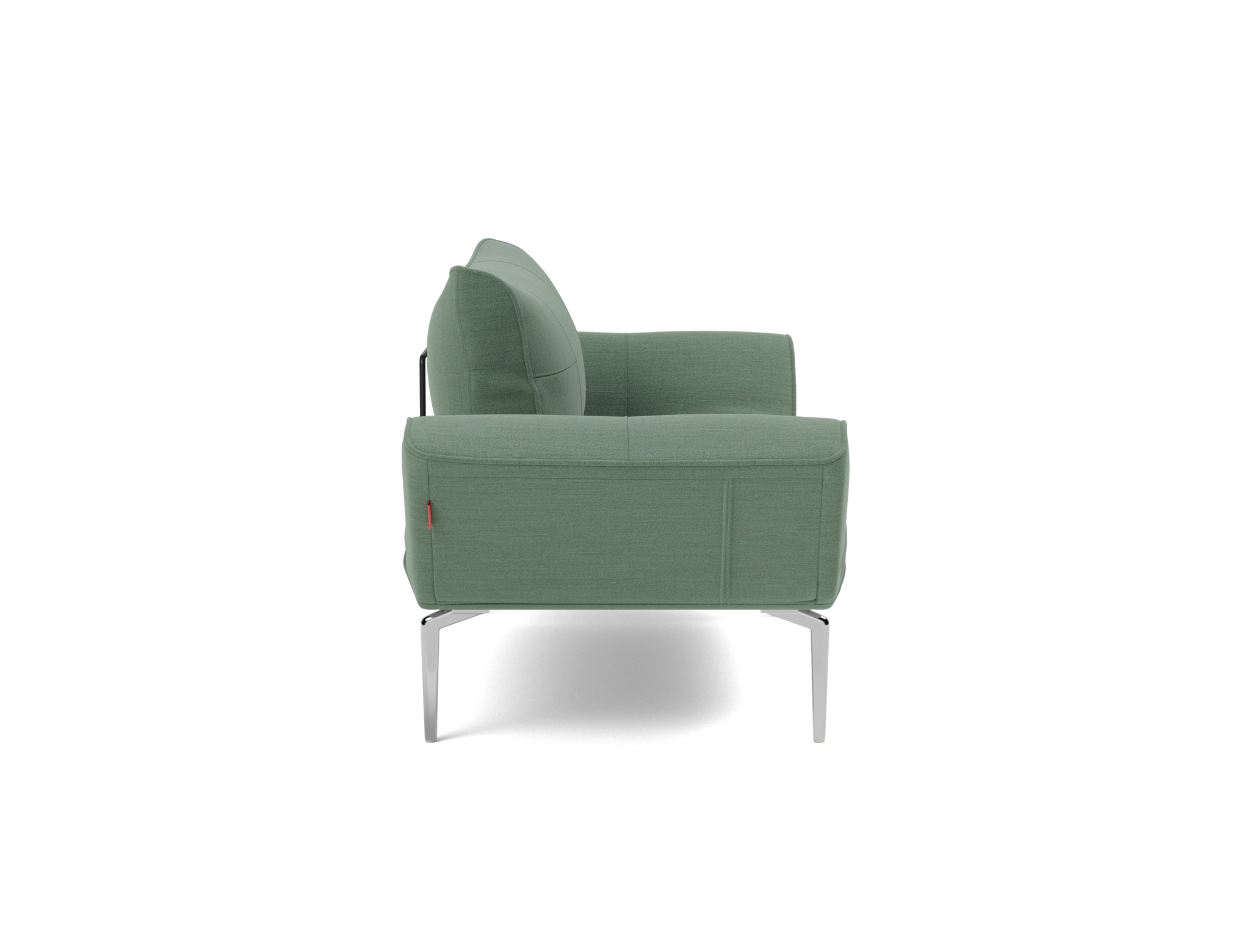 Tagesbett Zeal Flachgewebe Elegance 518-Green Beine Straw Aluminium