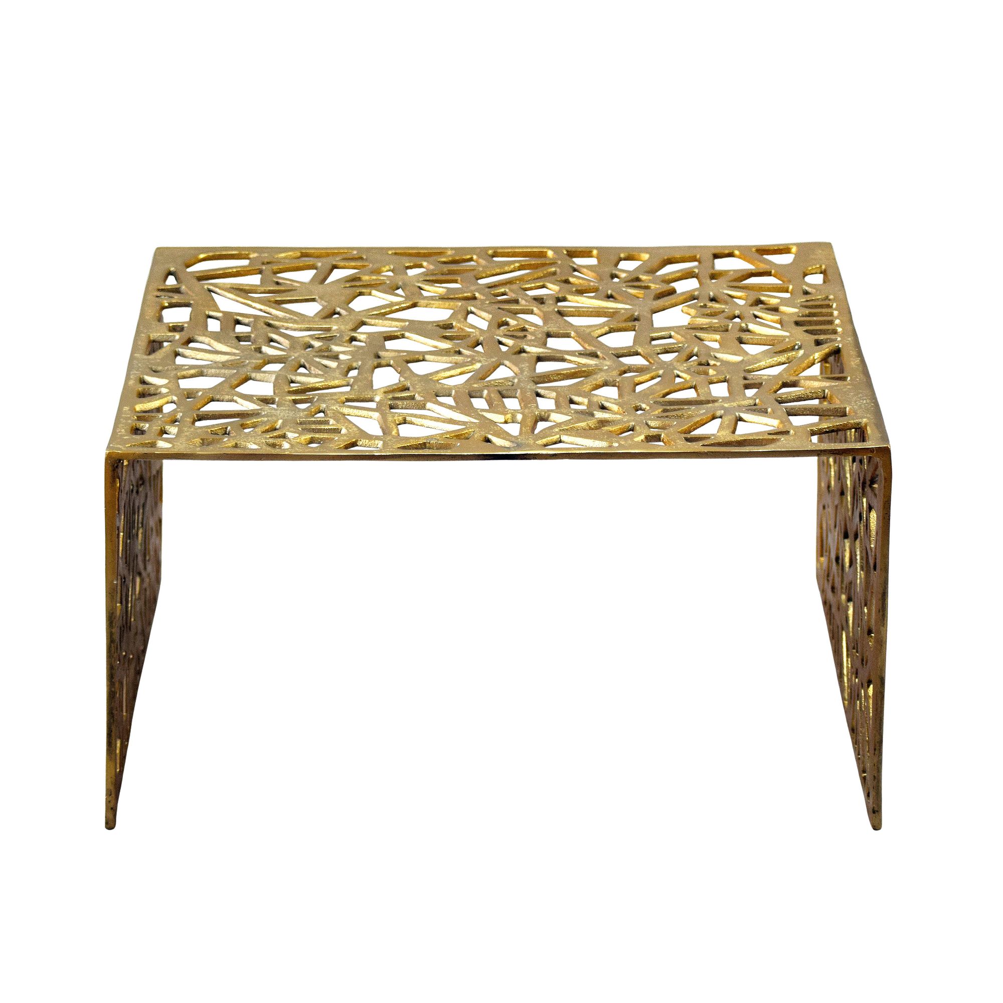 Couchtisch Langevag Aluminium Gold 60 × 60 × 31 cm