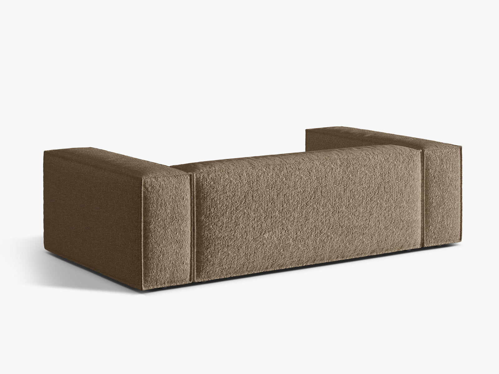 Micadoni Sofa Nuria 3-Sitzer Boucle Cappuccino