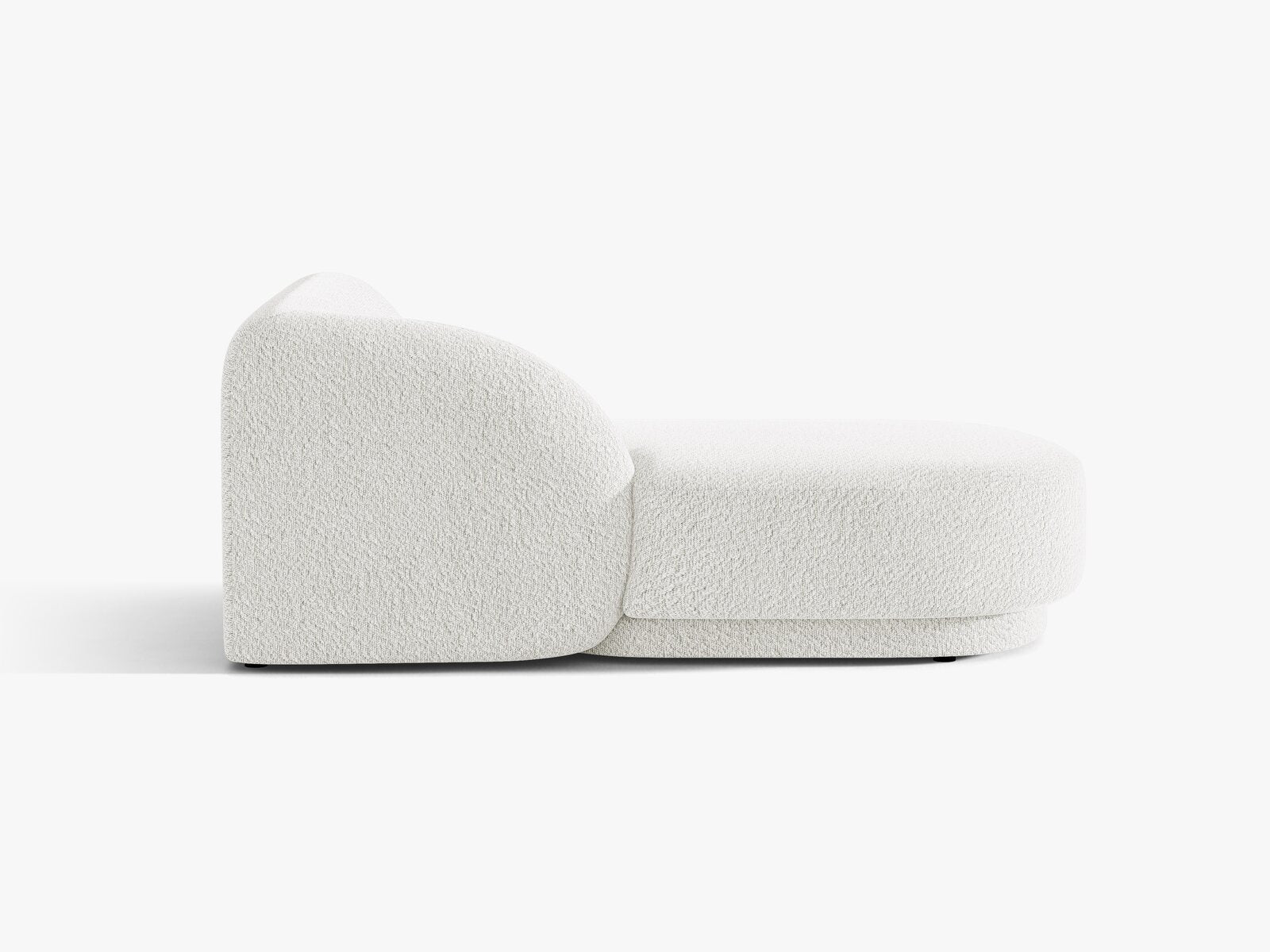 Micadoni Modul Miley 2-Sitzer Links Boucle Baloo Weiß