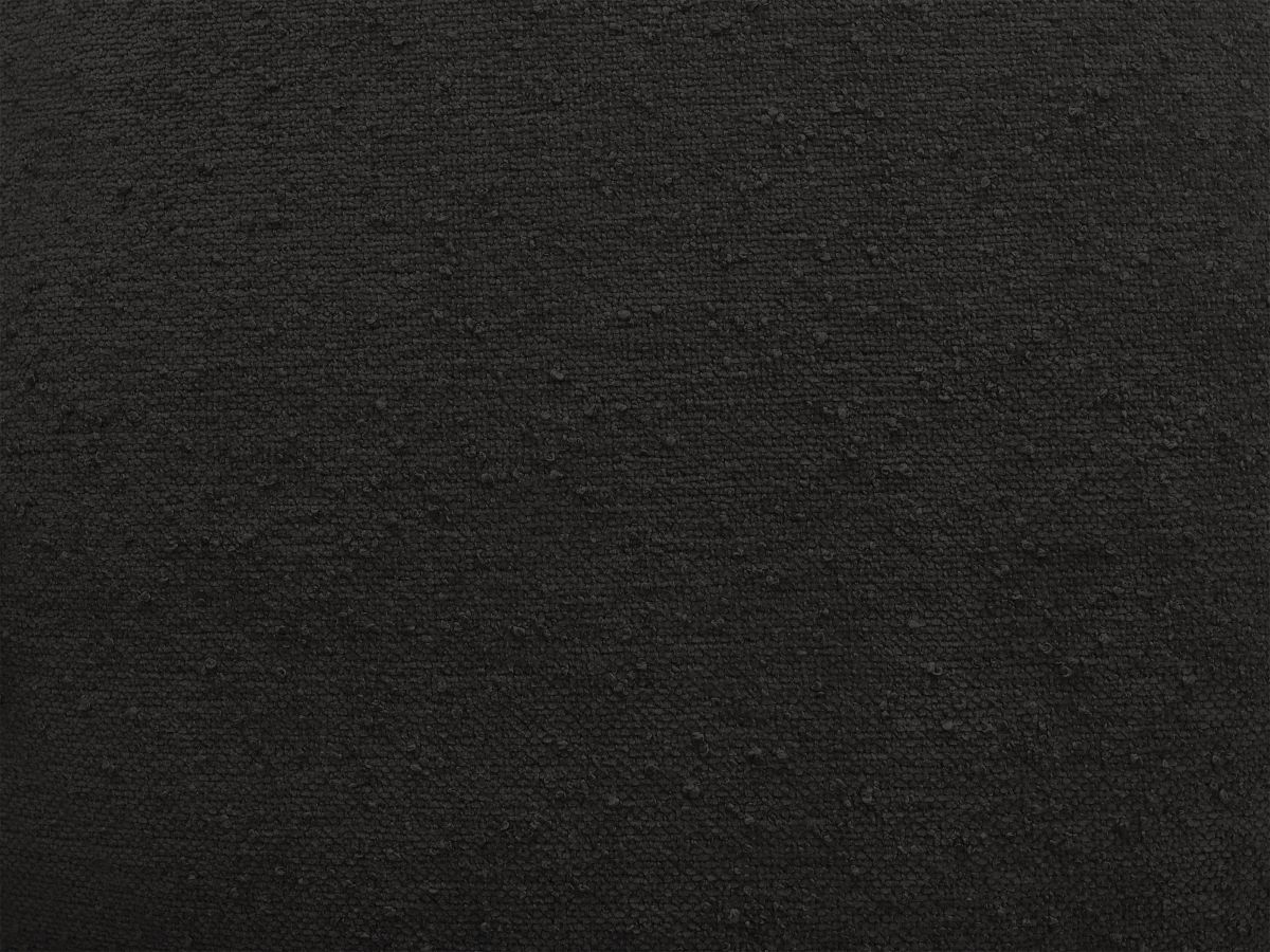 Bobochic Everest Pouf 166 × 100 cm Strukturstoff Schwarz