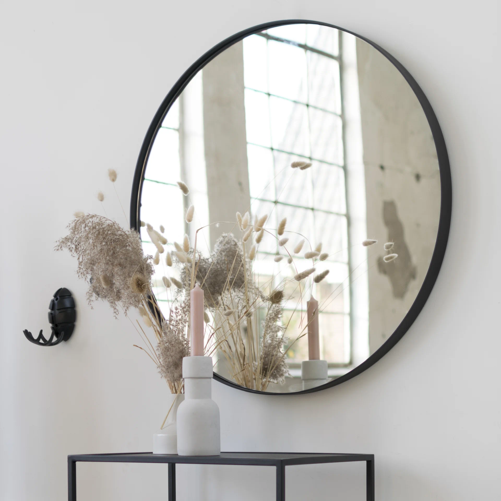 Spinder Design Spiegel Donna 5 Schwarz