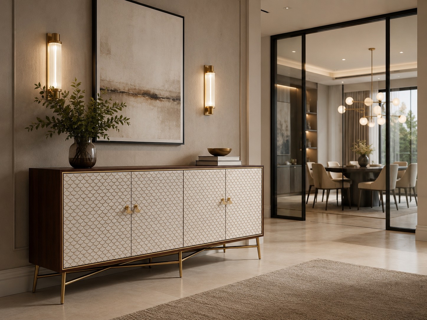 Livin Hill Sideboard Stilig Walnuss
