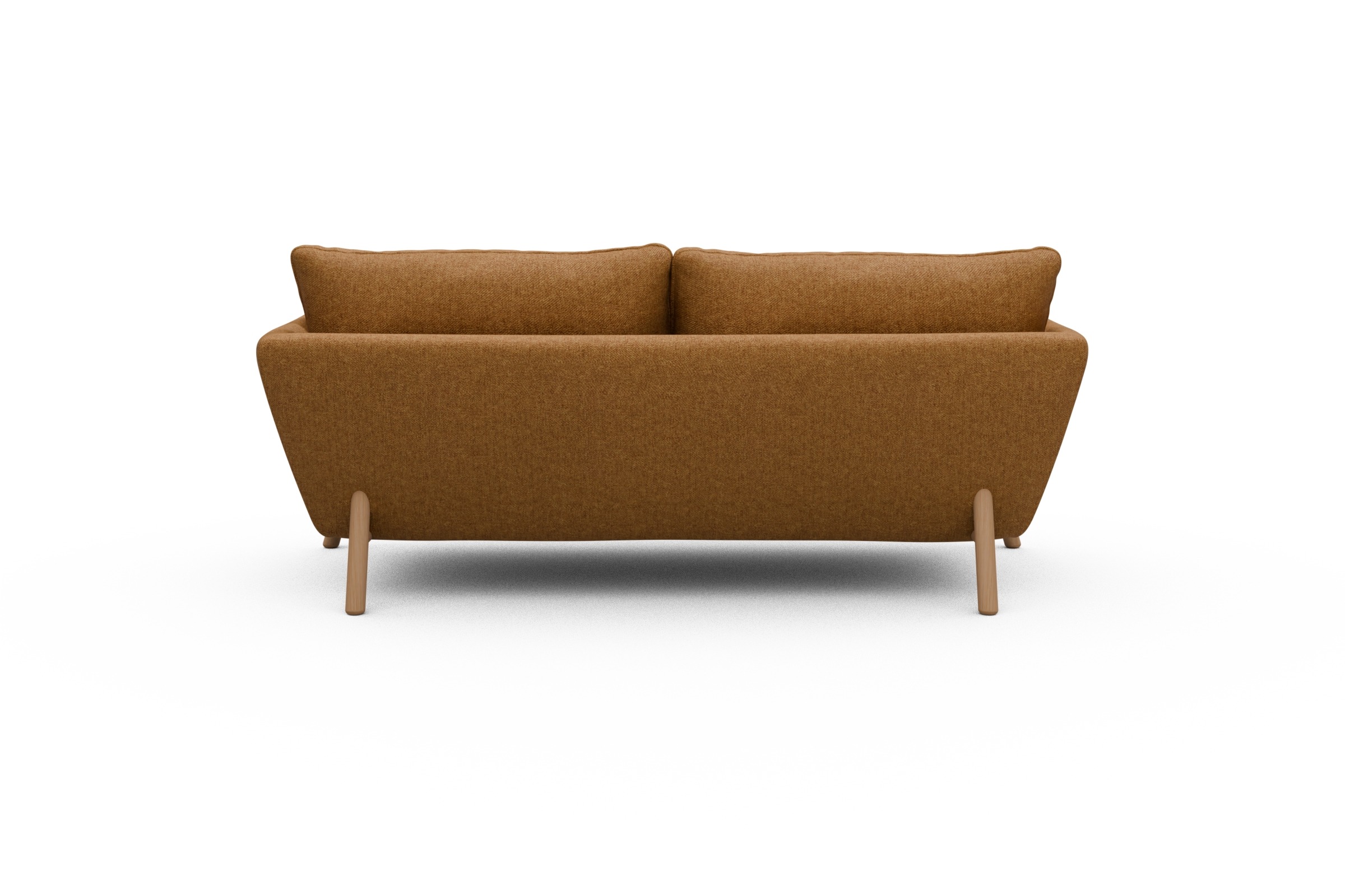 Sofa Emil 2-Sitzer Beinfarbe Eiche Natur Sama-Curcama