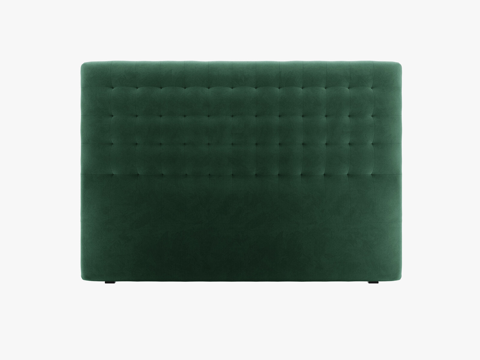 Micadoni Nova Samtiger Kopfteil 120 cm (H 120 cm) Samt Paris Grün 180x120