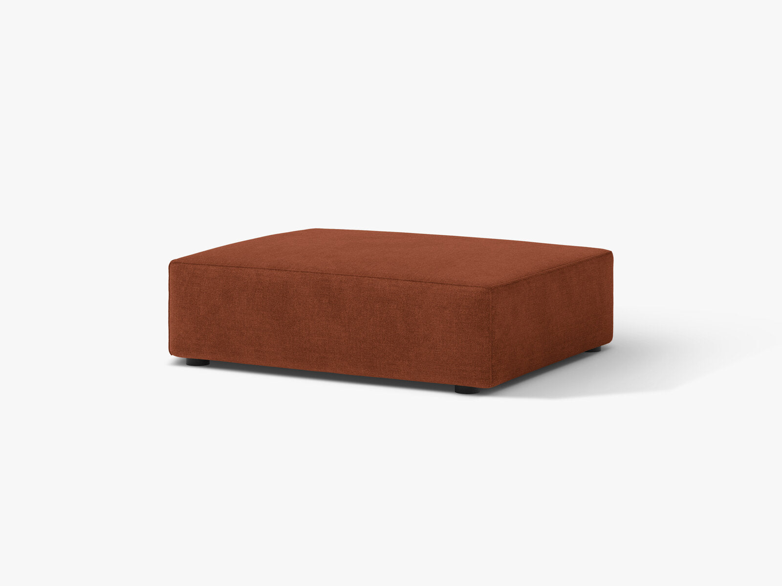 Micadoni Hocker Jodie 1-Sitzer Strukturierter Stoff Liberty Ziegel