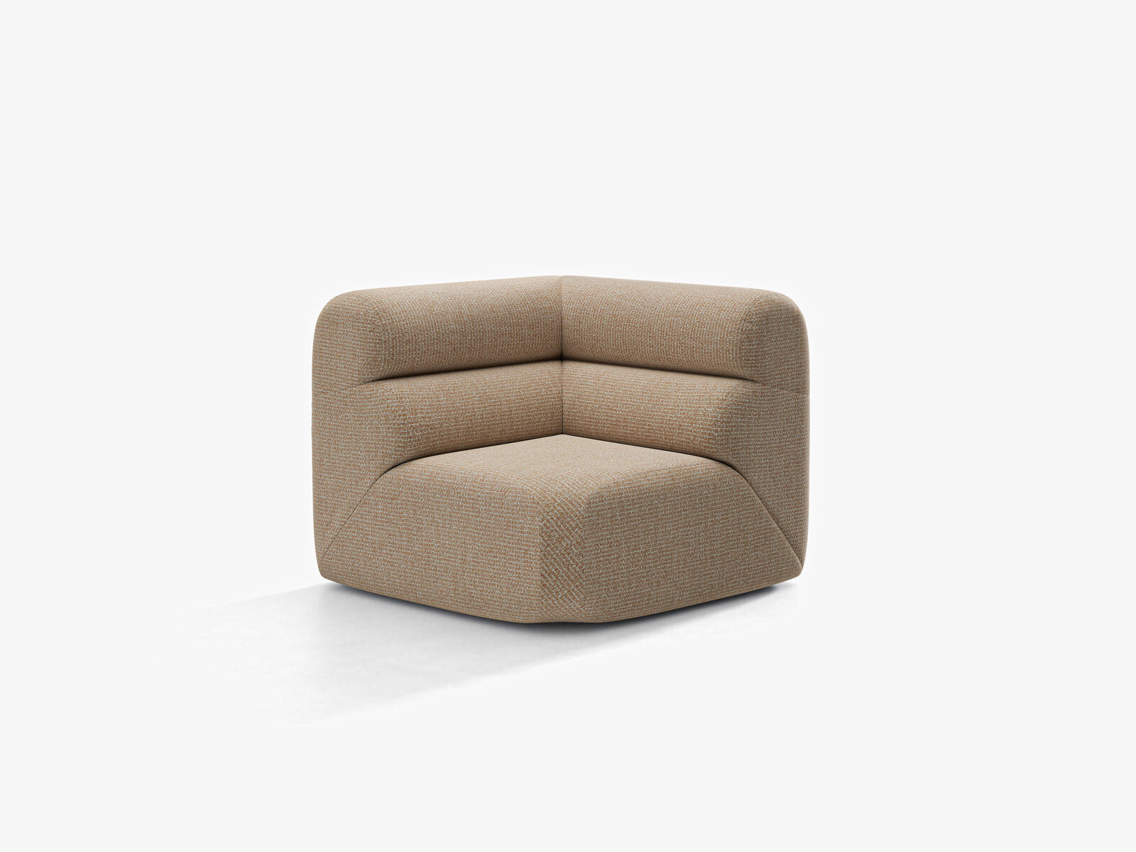 Micadoni Neo Eckmodul Chenille SILENCIO Sand