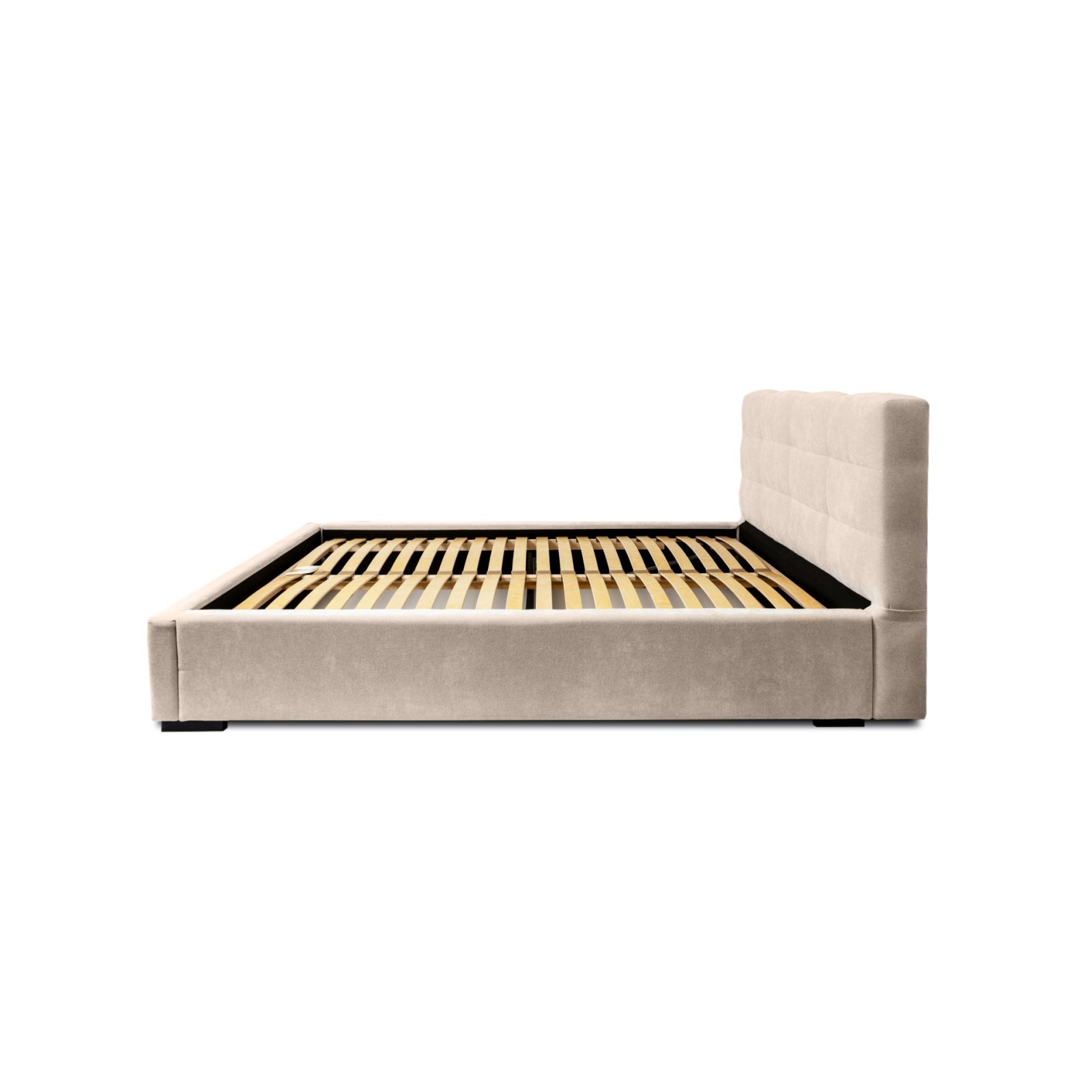 Polsterbett Navo Chenille 140x200 mit Metallrahmen Ditra-New 20