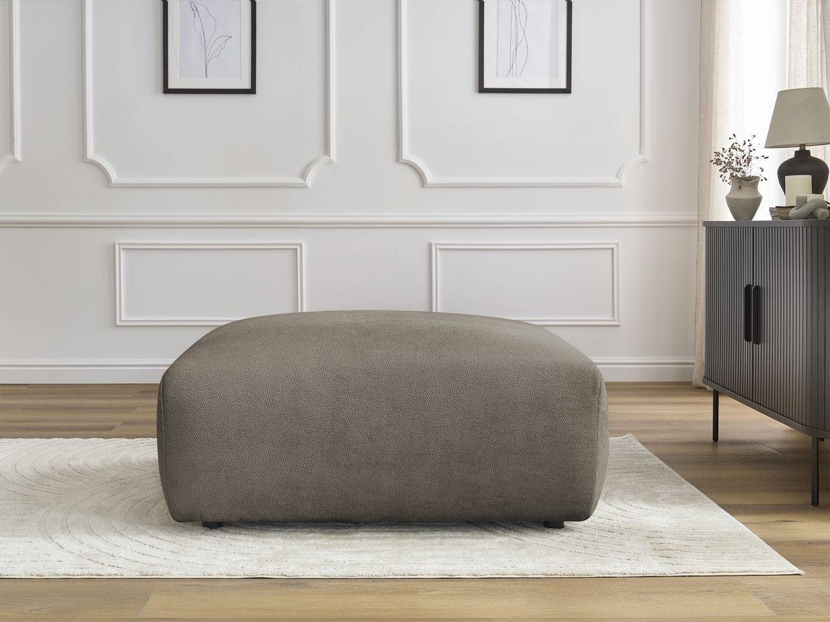 Bobochic Lucien Pouf Stoff Taupe