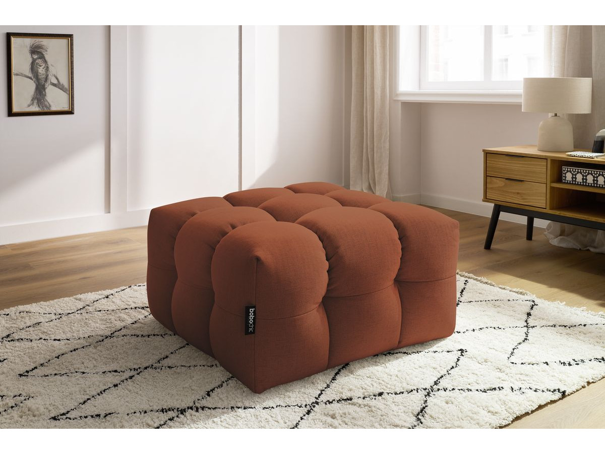 Bobochic Cloud Pouf Stoff Orange