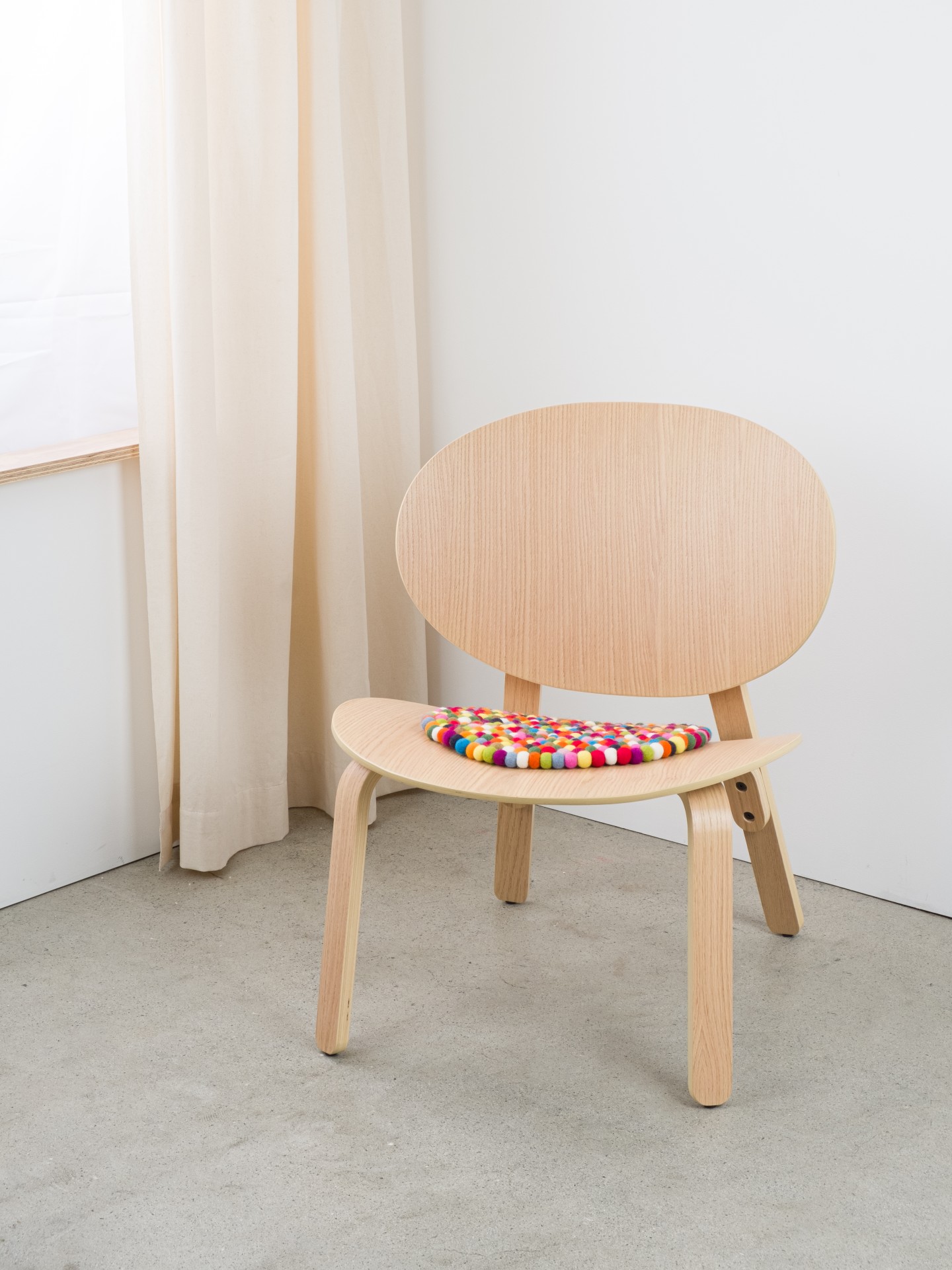myfelt Lotte - Filzkugel Sitzauflage rund