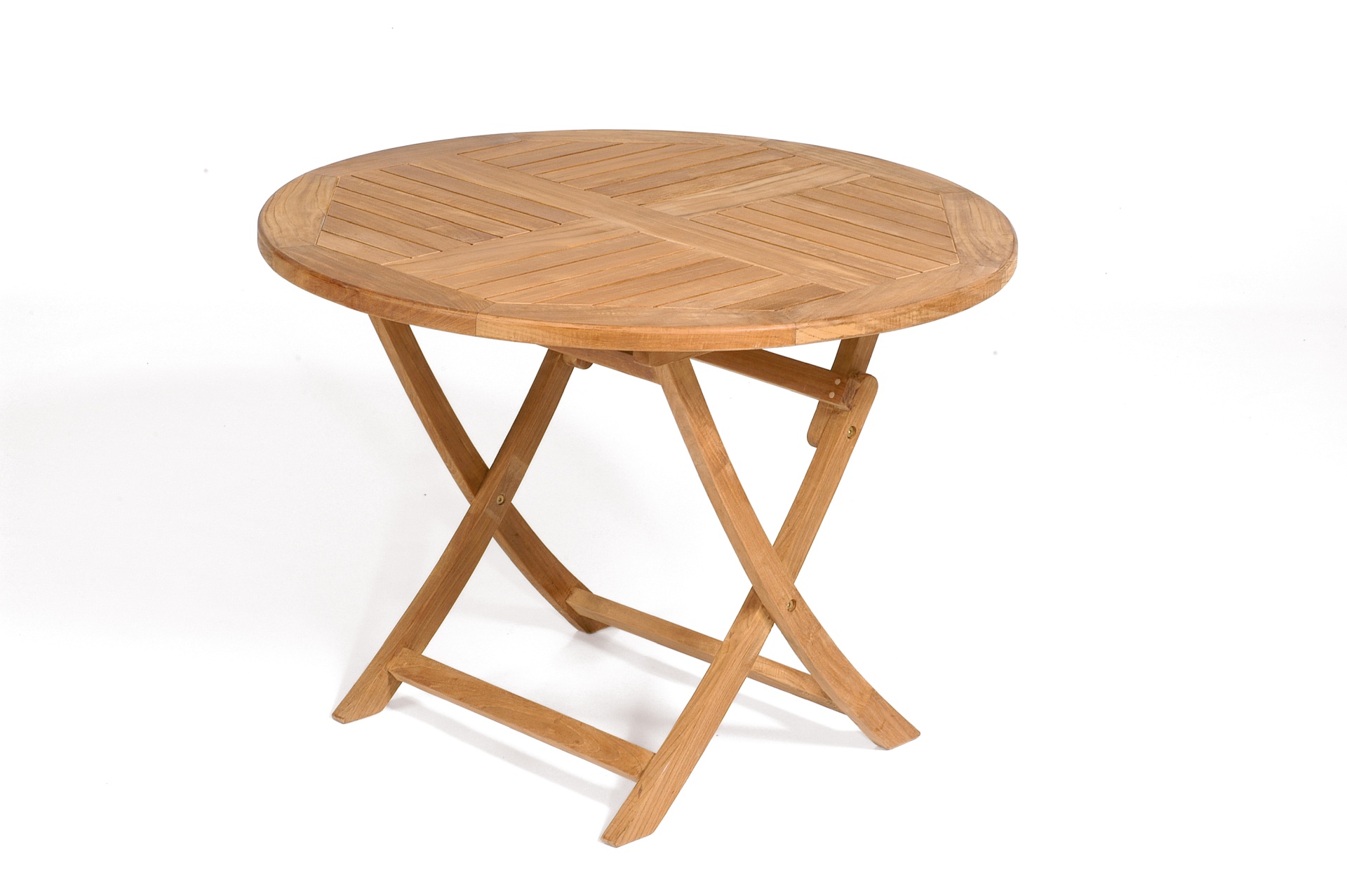 Sunny Smart Klapptisch York rund Teakholz natur 100cm