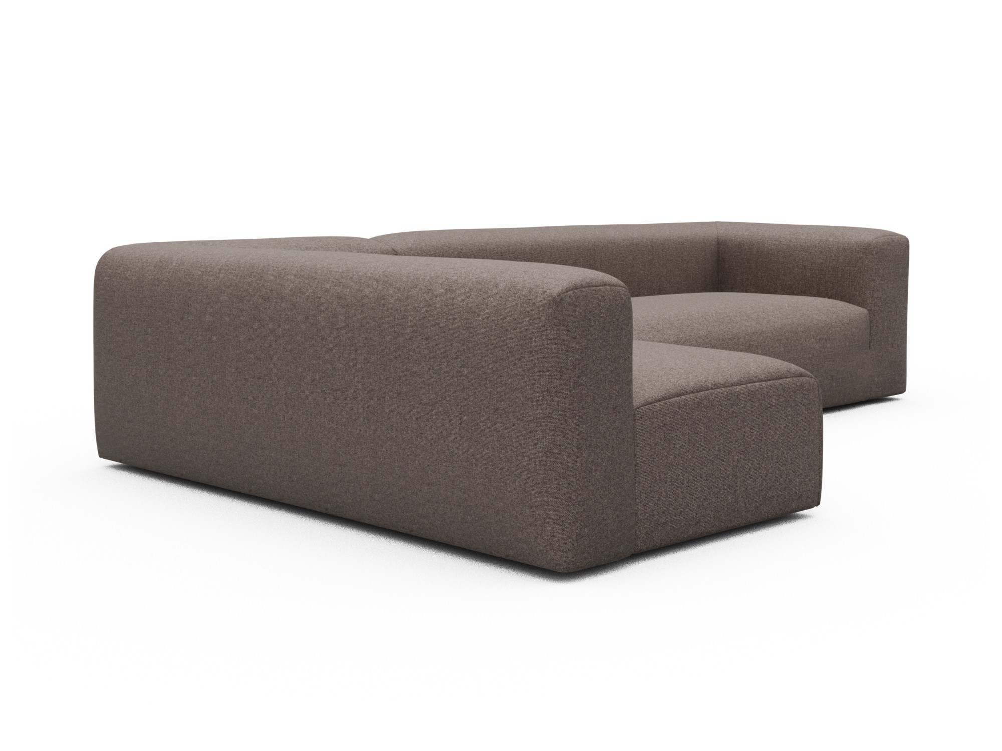 Skandi Home Ecksofa Fred 2x 2,5-Sitzer links offen Sama-Stone moebelfaktor