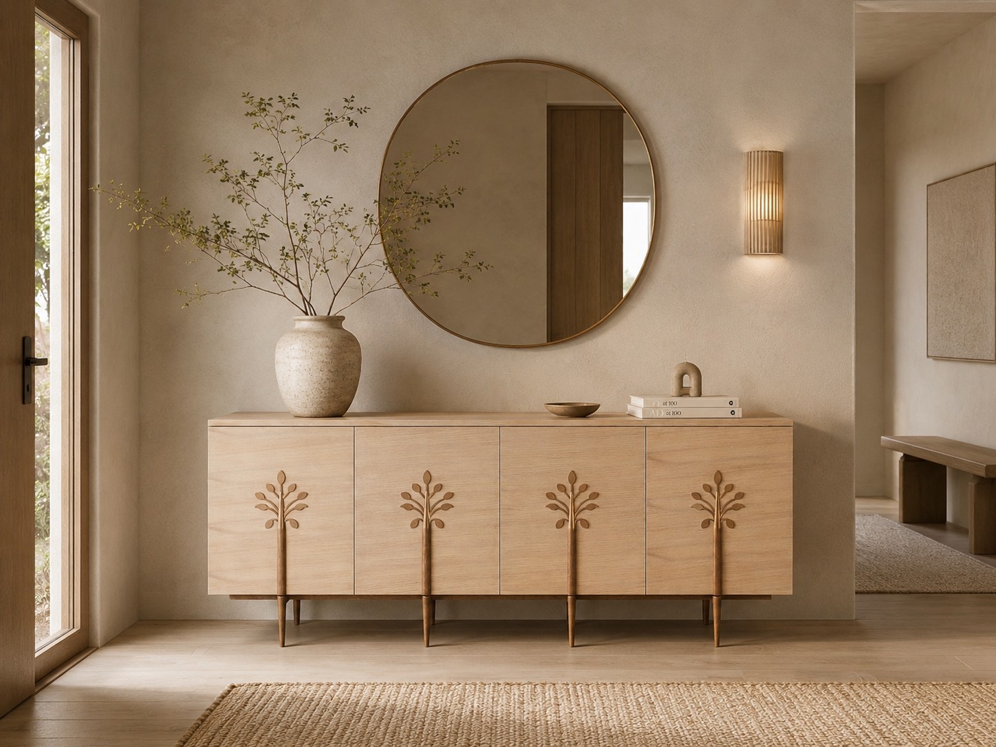 Livin Hill Sideboard Stilig Helles Naturholz