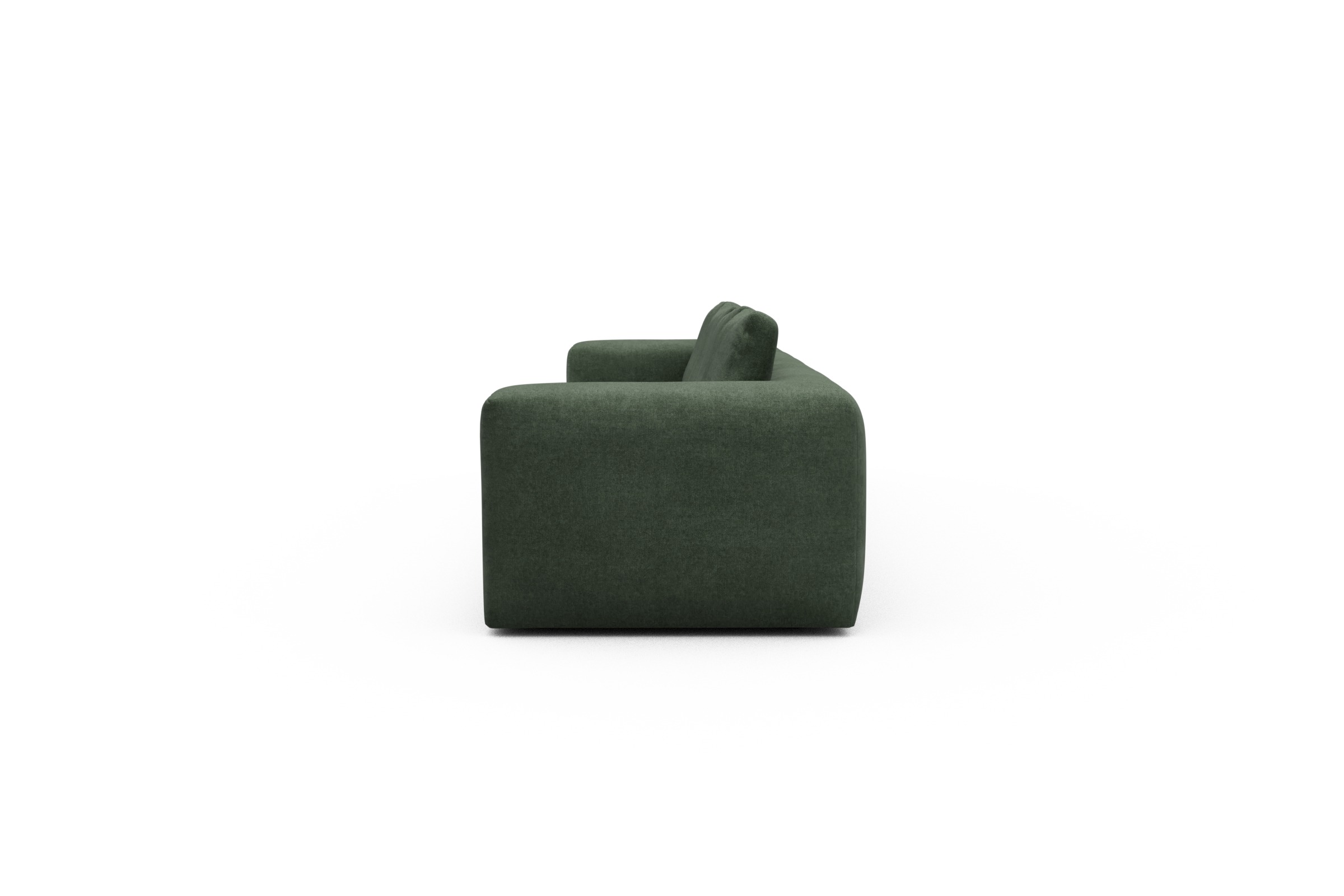 Sofa Modulares XXL Sofa Fred 5-Sitzer Casone-Forest-Green