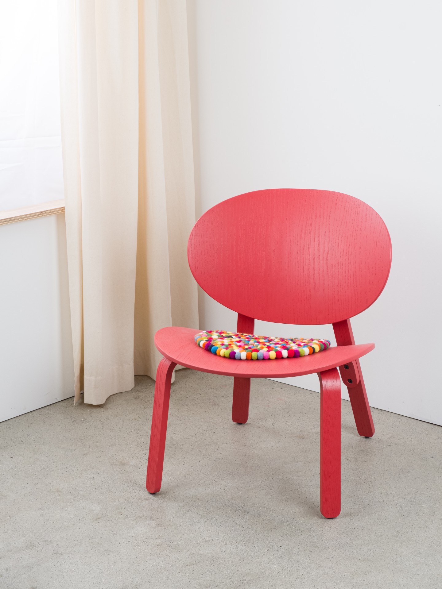 myfelt Lotte - Filzkugel Sitzauflage rund