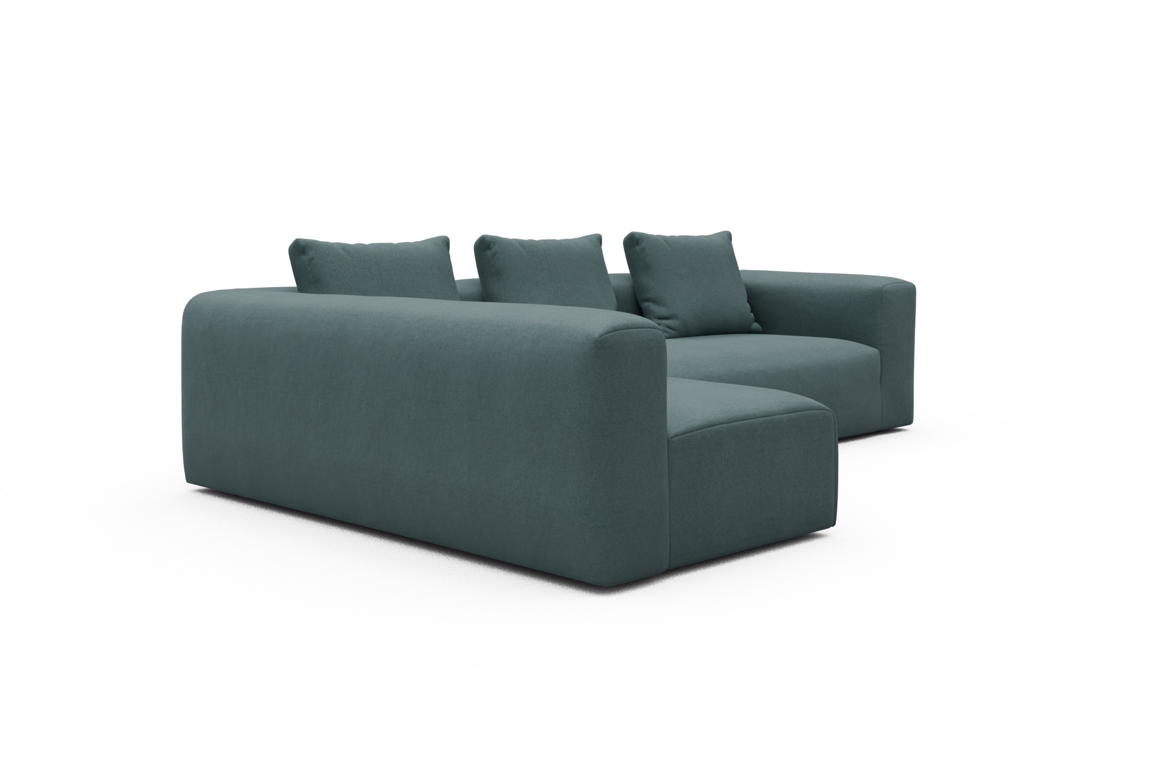 Ecksofa Fred 2x 2,5-Sitzer links offen Satya-Niagara