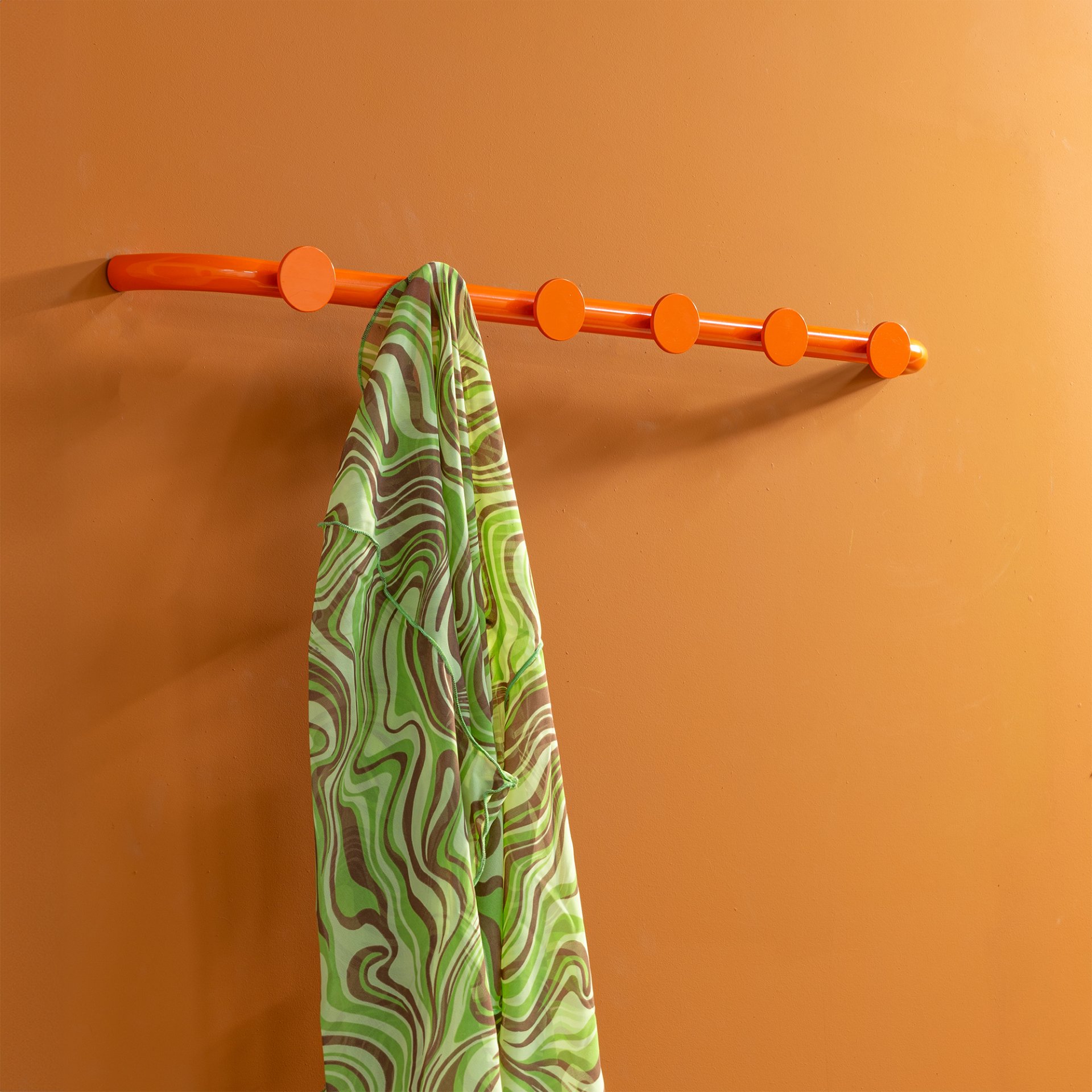 Spinder Design Wandgarderobe Retro 6 Pure Orange