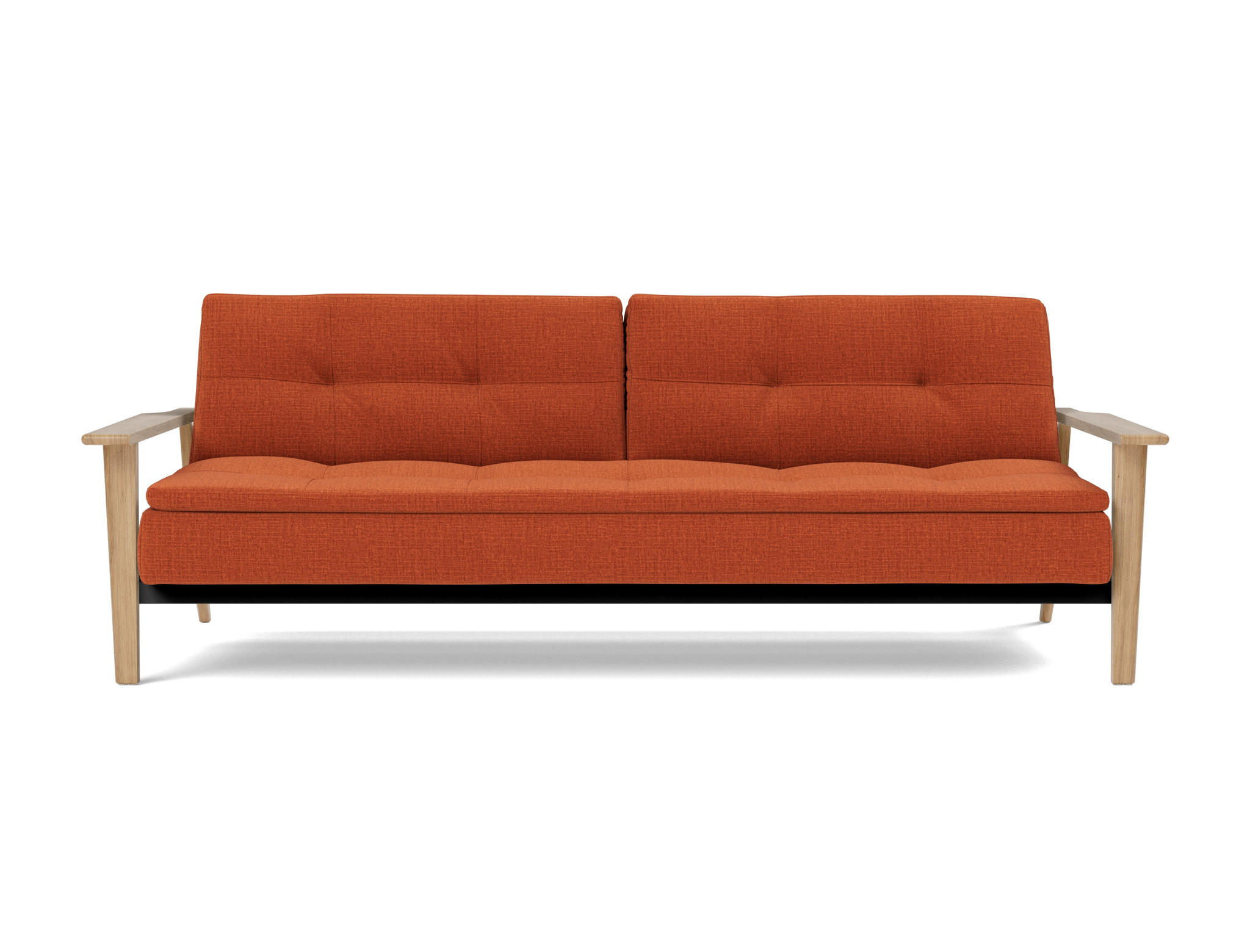 Schlafsofa Dublexo Frej Chenille Esina 412-Rust-Orange