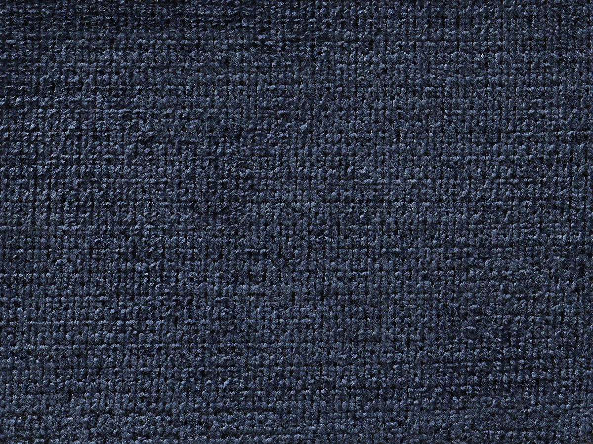 Bobochic Leopold Pouf Melange-Stoff Dunkelblau