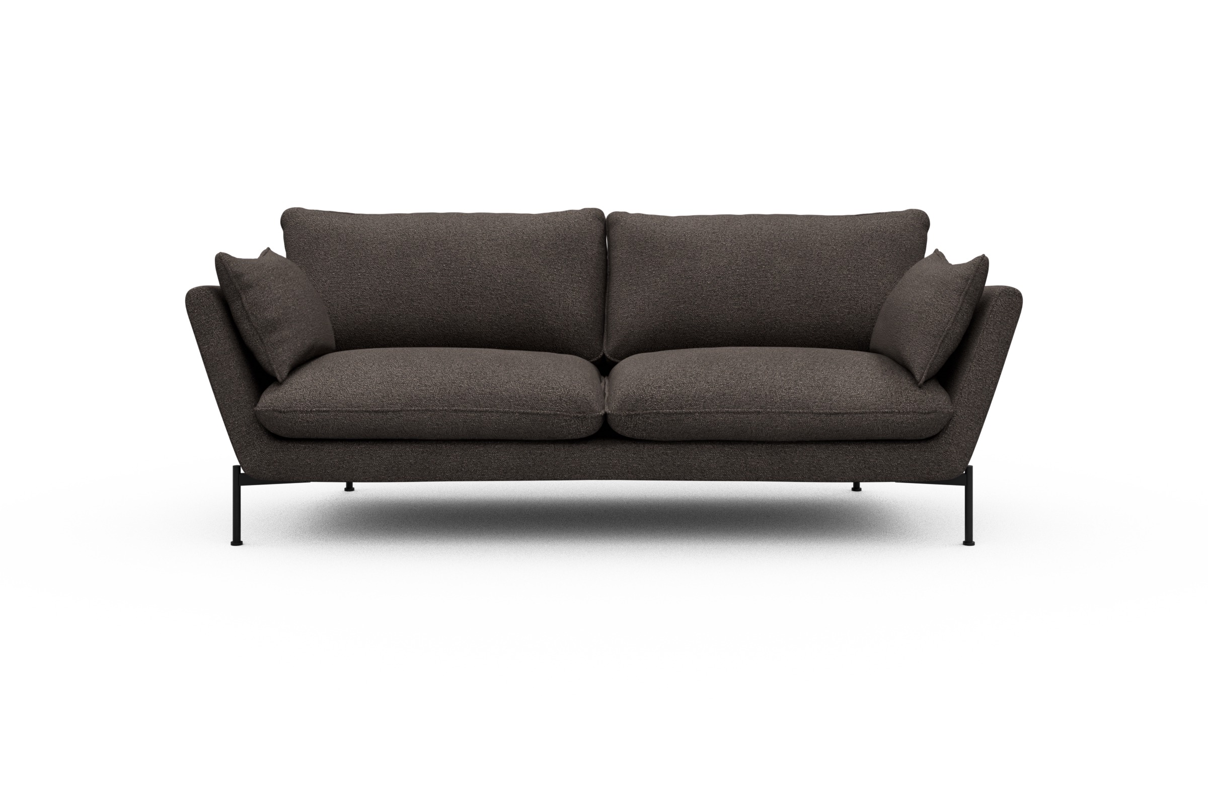 Skandi Home Sofa Anton 3-Sitzer Boucle-Taupe moebelfaktor