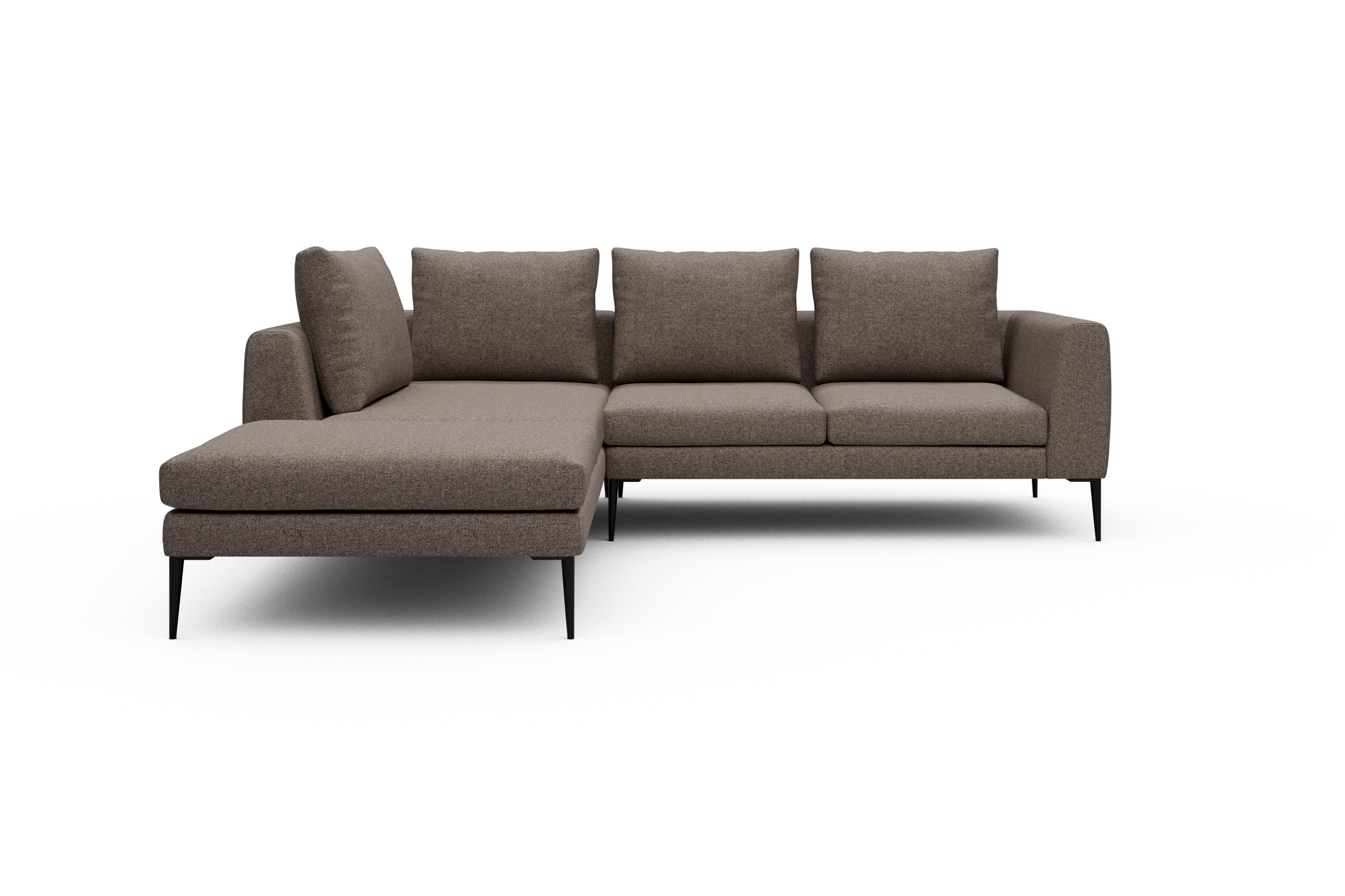 Skandi Home Ecksofa Paul Relax-Ecke links mit 2-Sitzer Sama-Stone moebelfaktor