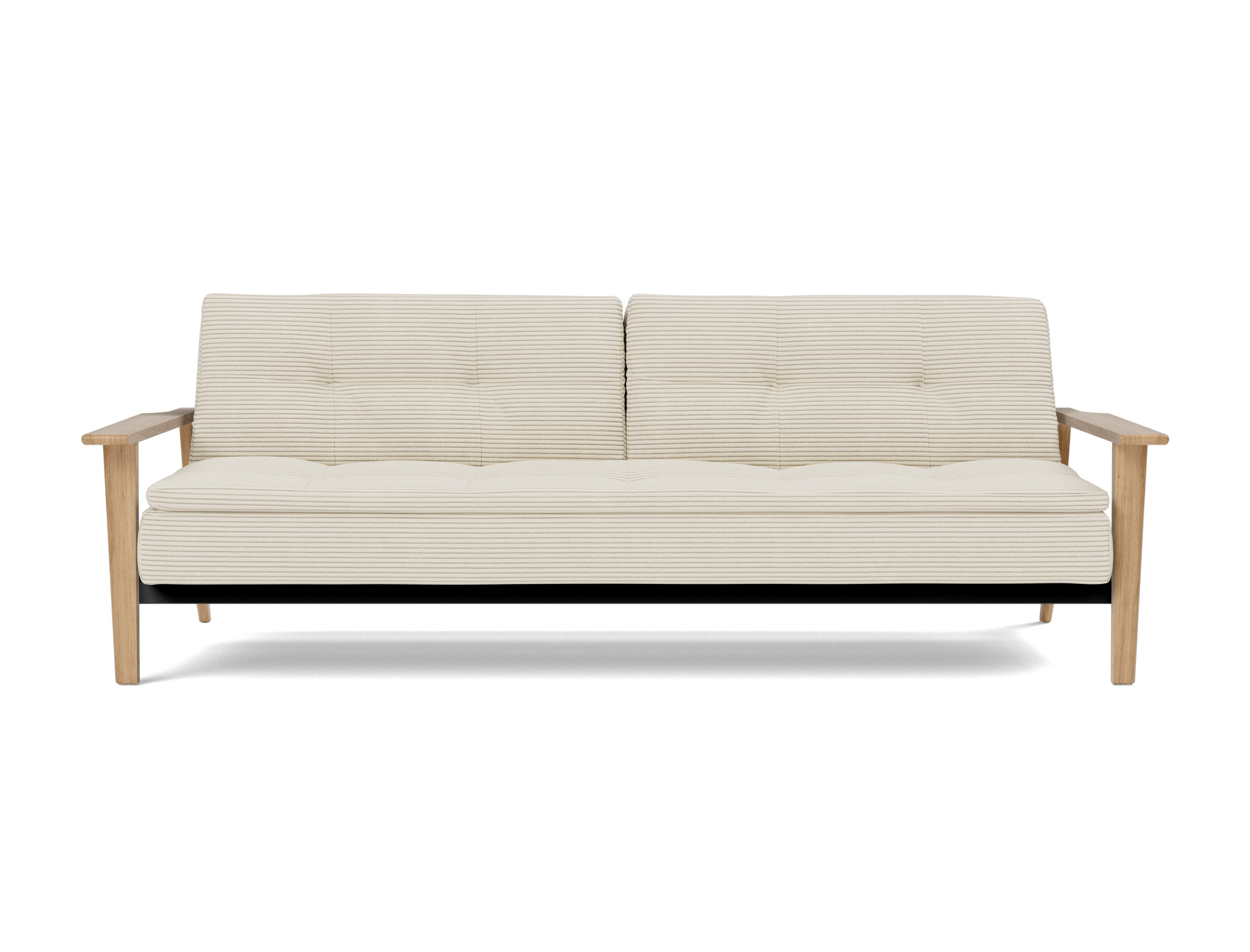 Schlafsofa Dublexo Frej Kord Corduroy 594-Ivory