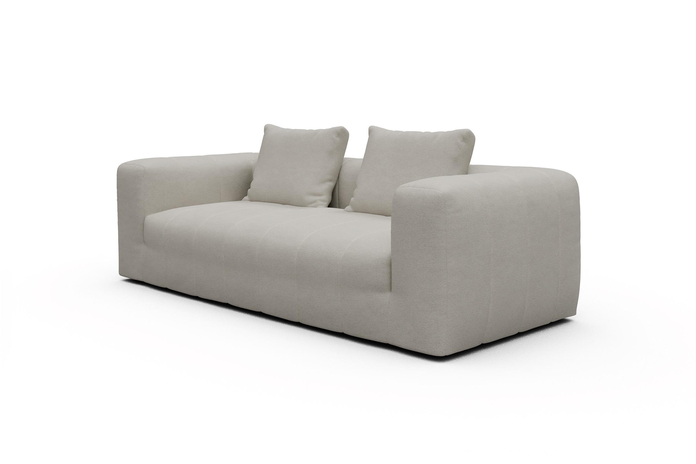 Sofa Hugo 3-Sitzer Denari-Clean-Beige