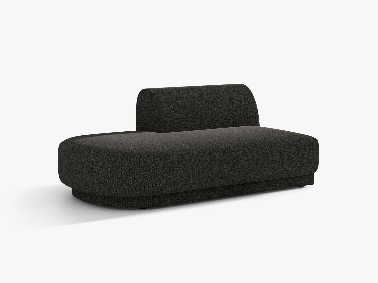 Micadoni 2-Sitzer Sitzmodul offen Miley Boucle Baloo Braun Links