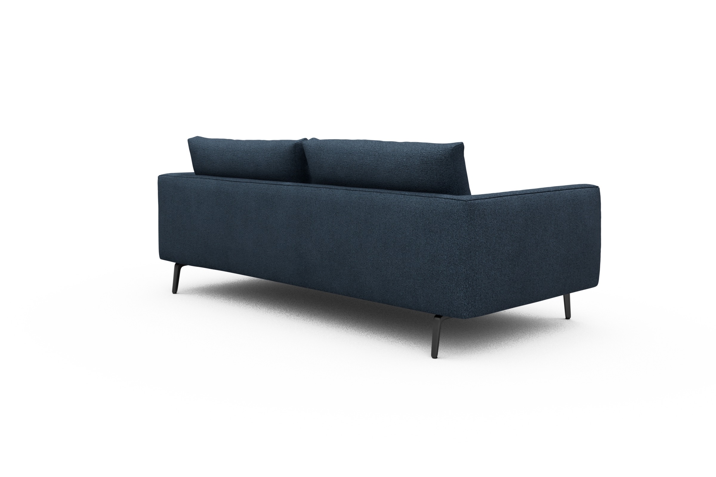 Sofa Karl 3-Sitzer Boucle-Blue