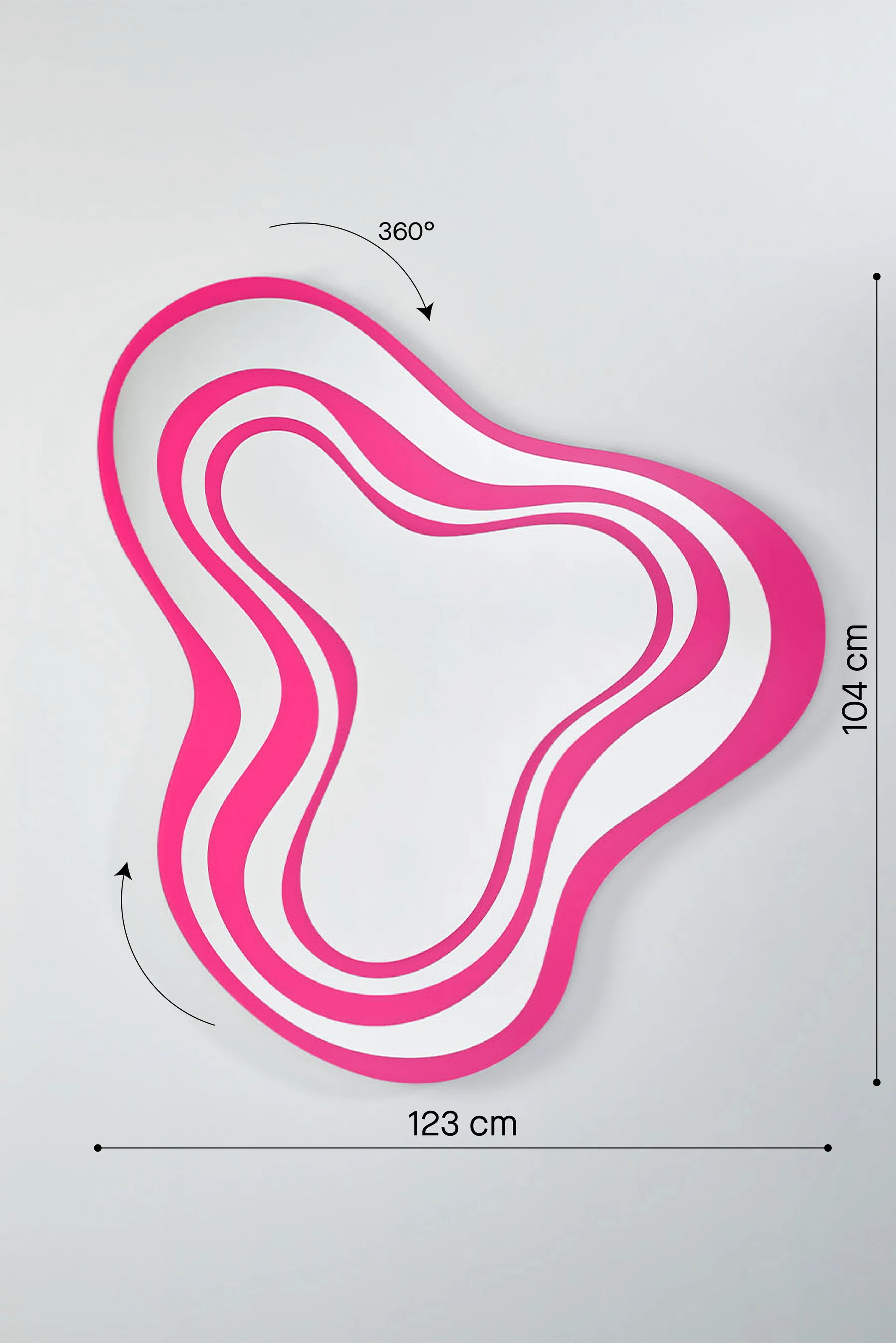 deKnudt Nimbus Pink – Maßzeichnung 7