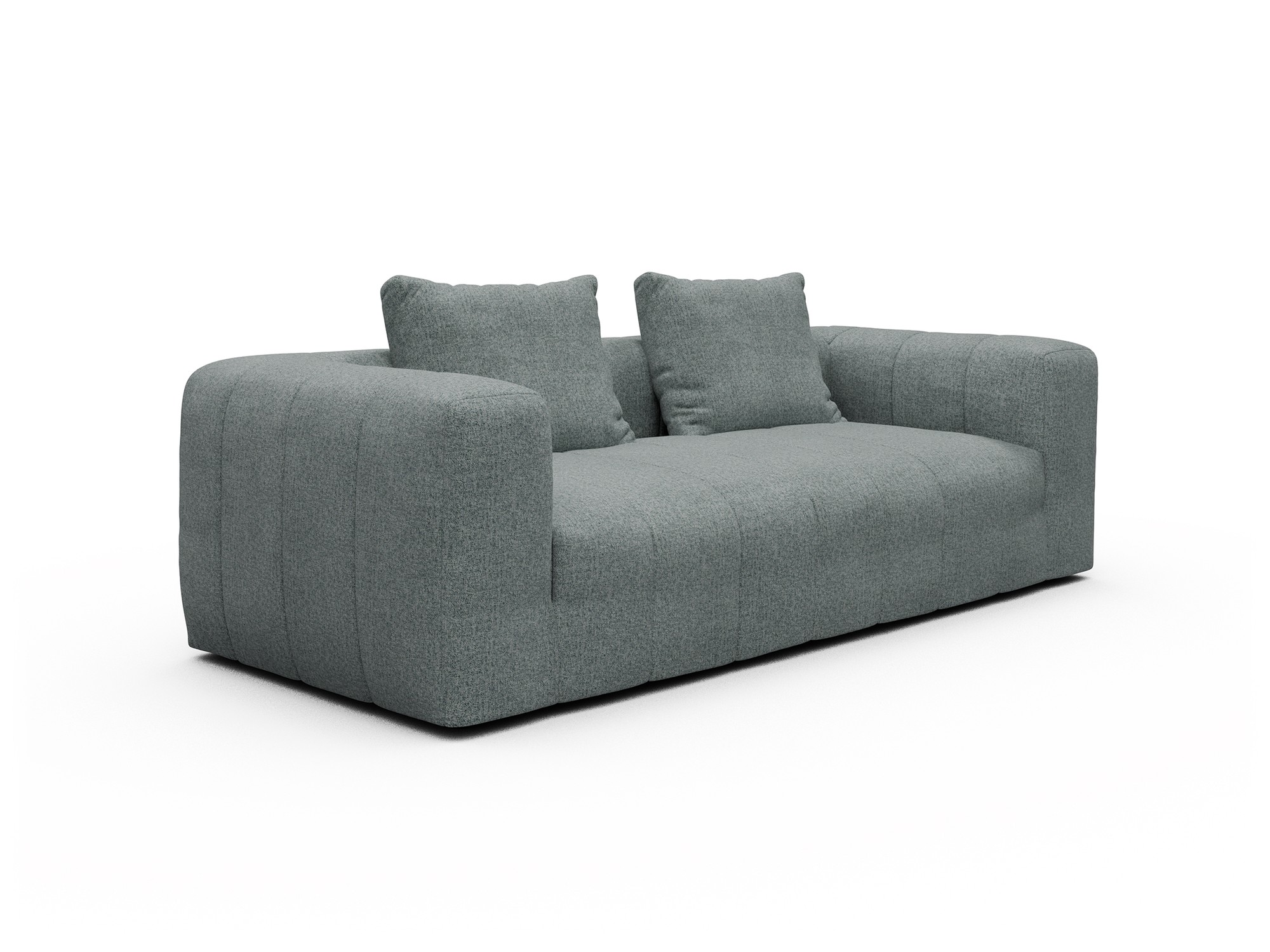 Hugo 3-Sitzer Casone-Light-Mixed-Green moebelfaktor