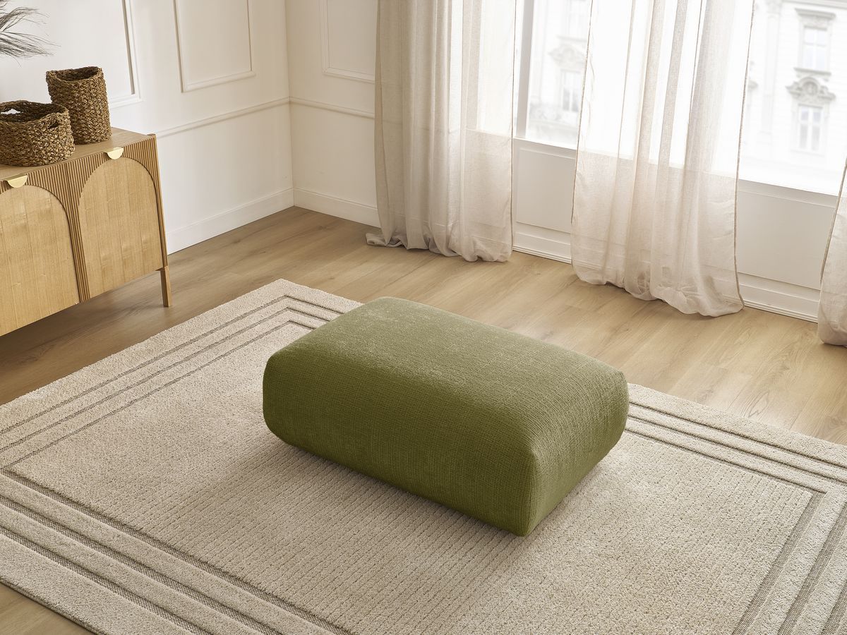 Bobochic Sirius Sofa 1-Sitzer Strukturstoff Grün