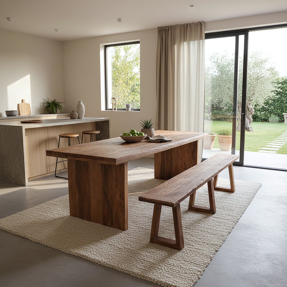 Raw Materials Esstisch Farmwood Recyclingholz 240cm
