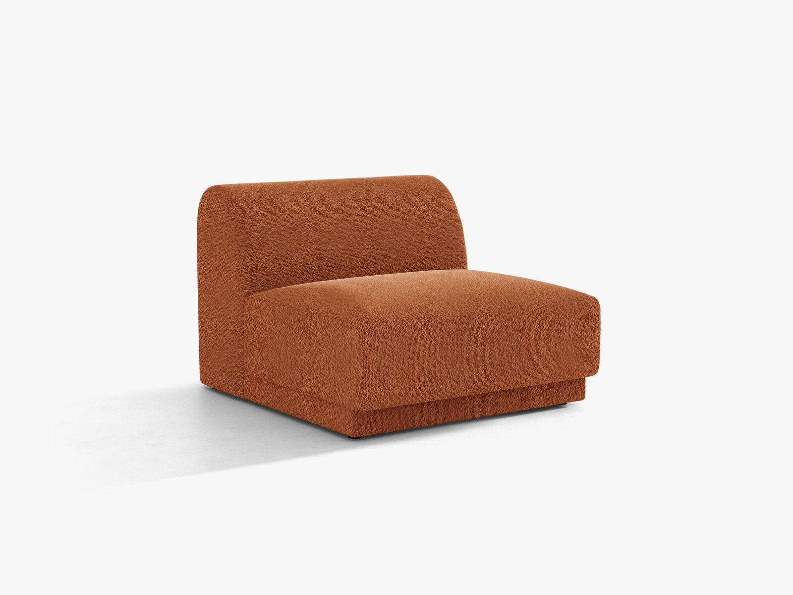 Micadoni Modul Armlos Miley Boucle Baloo Terrakotta