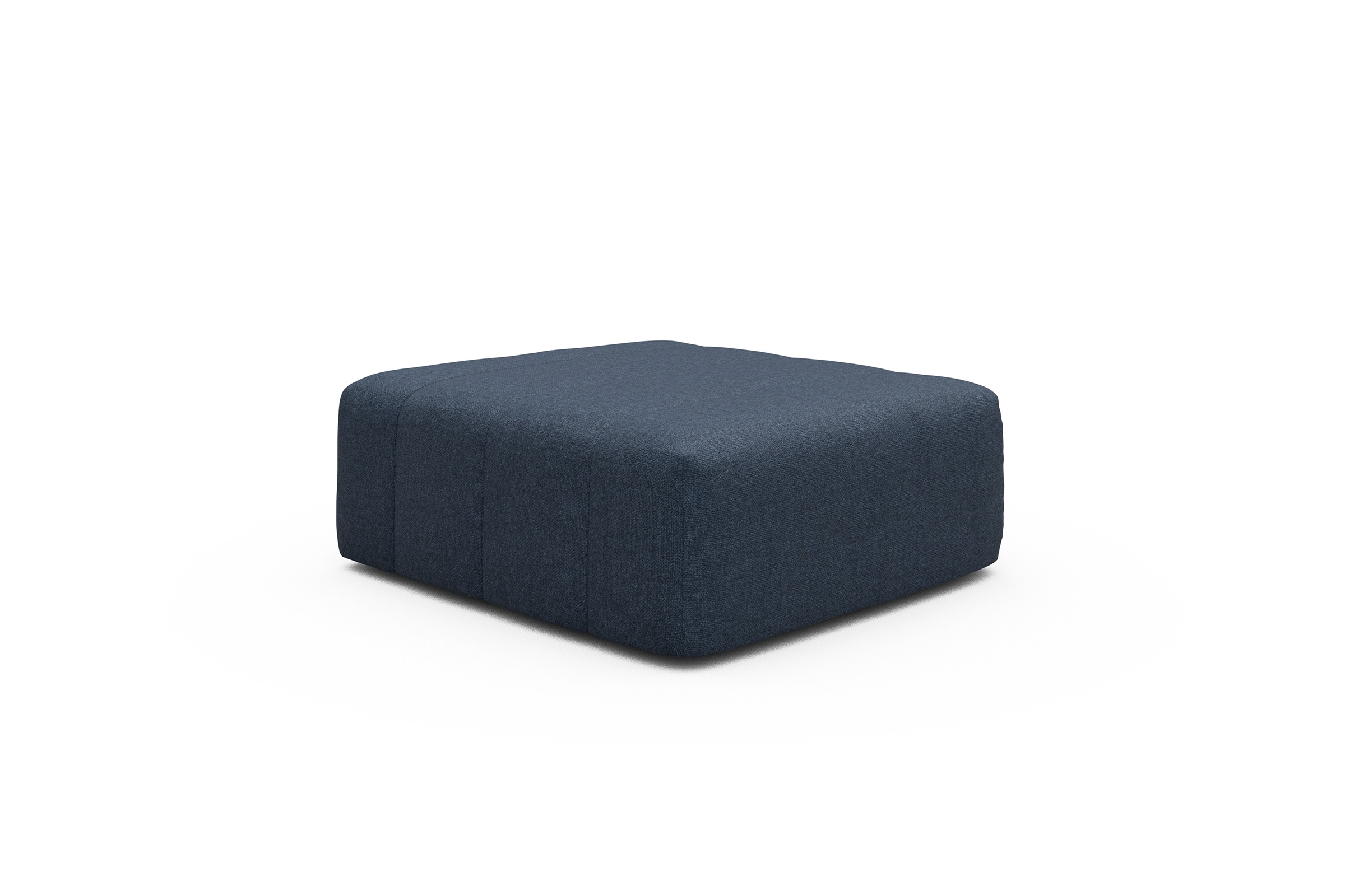 Sitzhocker Hugo Ottomane Sama-Deep-Blue