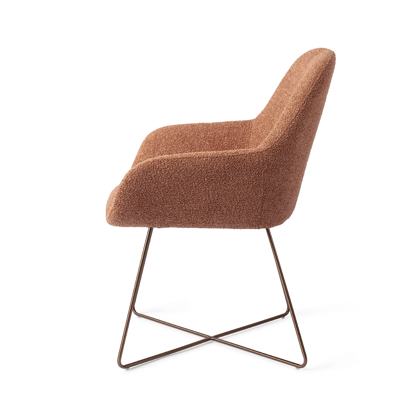 Jesper Home Esszimmerstuhl Kushi Amber Autumn Cross Rose
