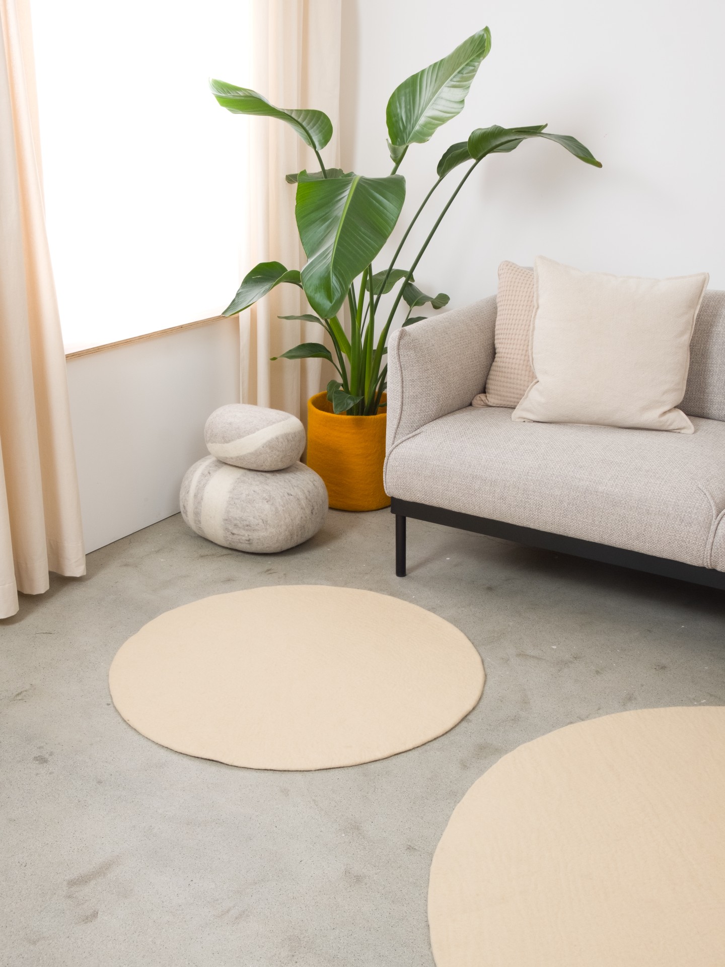 myfelt Levi Filzteppich - 90 cm