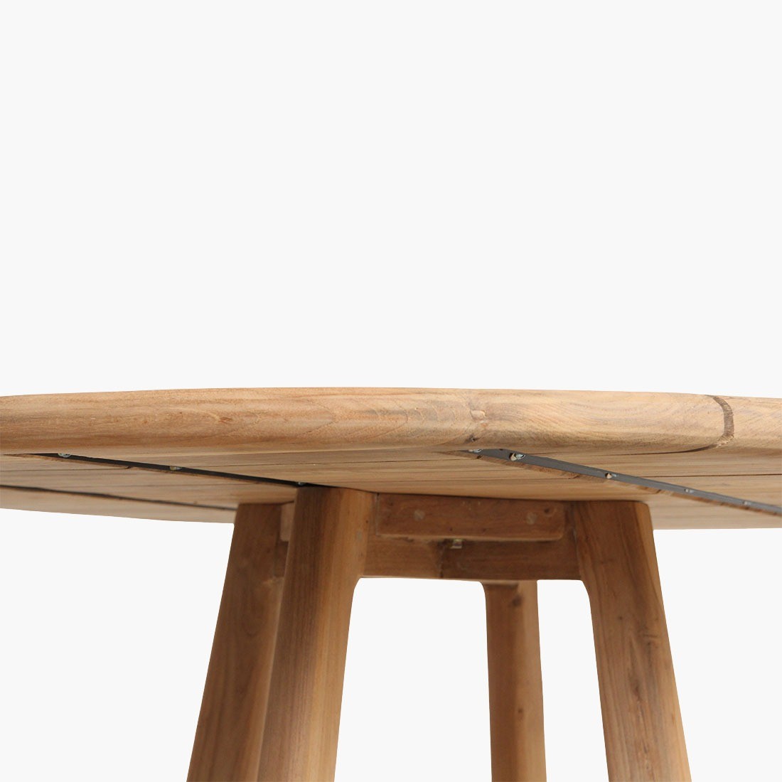 Raw Materials Gartentisch Verano rund Teak 100cm