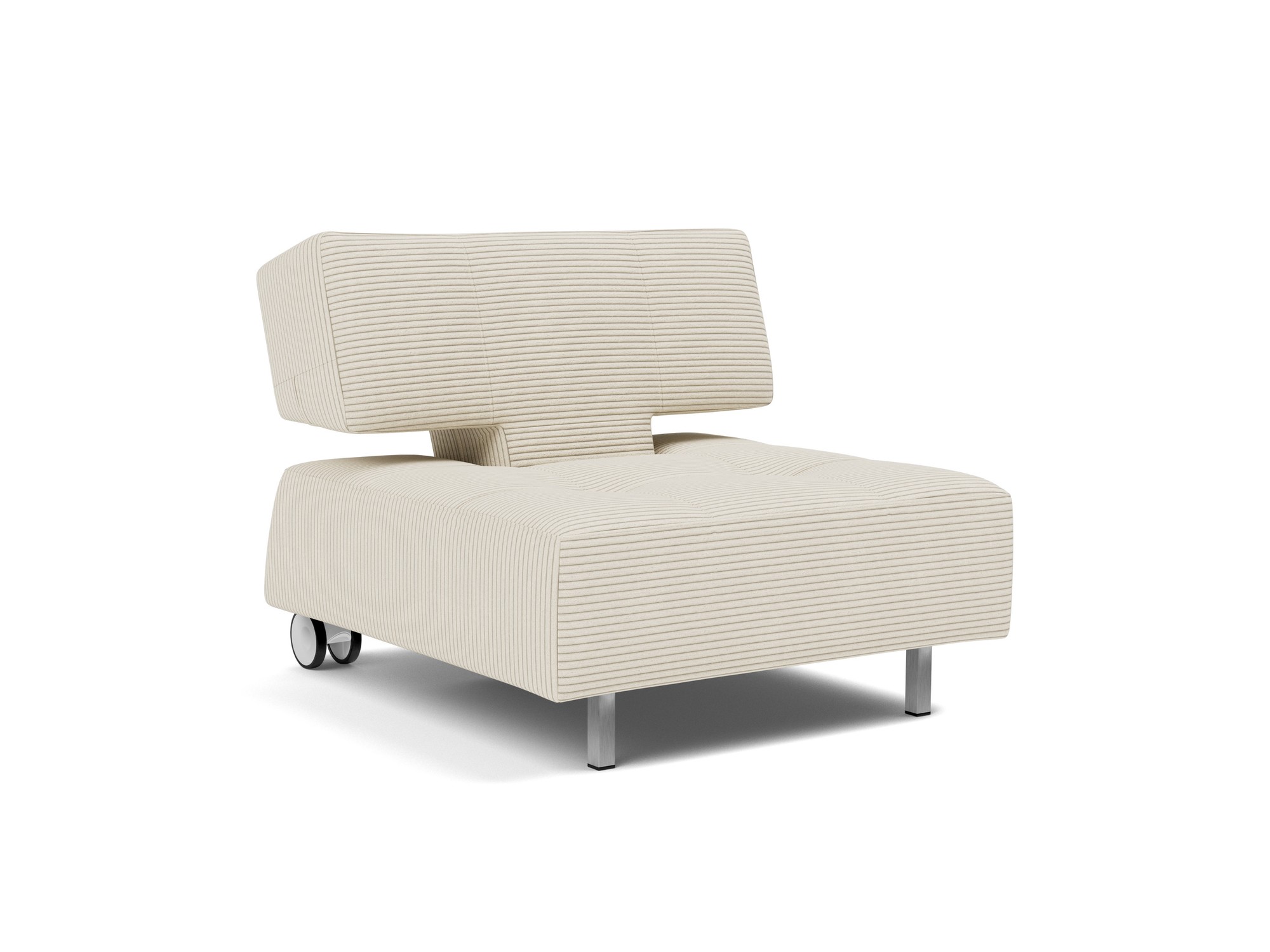 Sessel Long Horn D.E.L. Kord Corduroy 594-Ivory