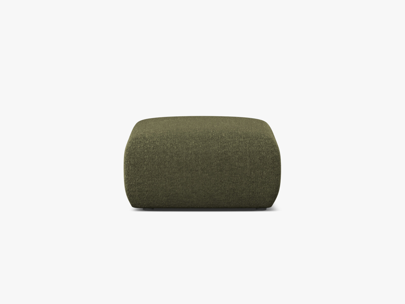 Micadoni Hocker Molino Medium Chenille Eden Grün