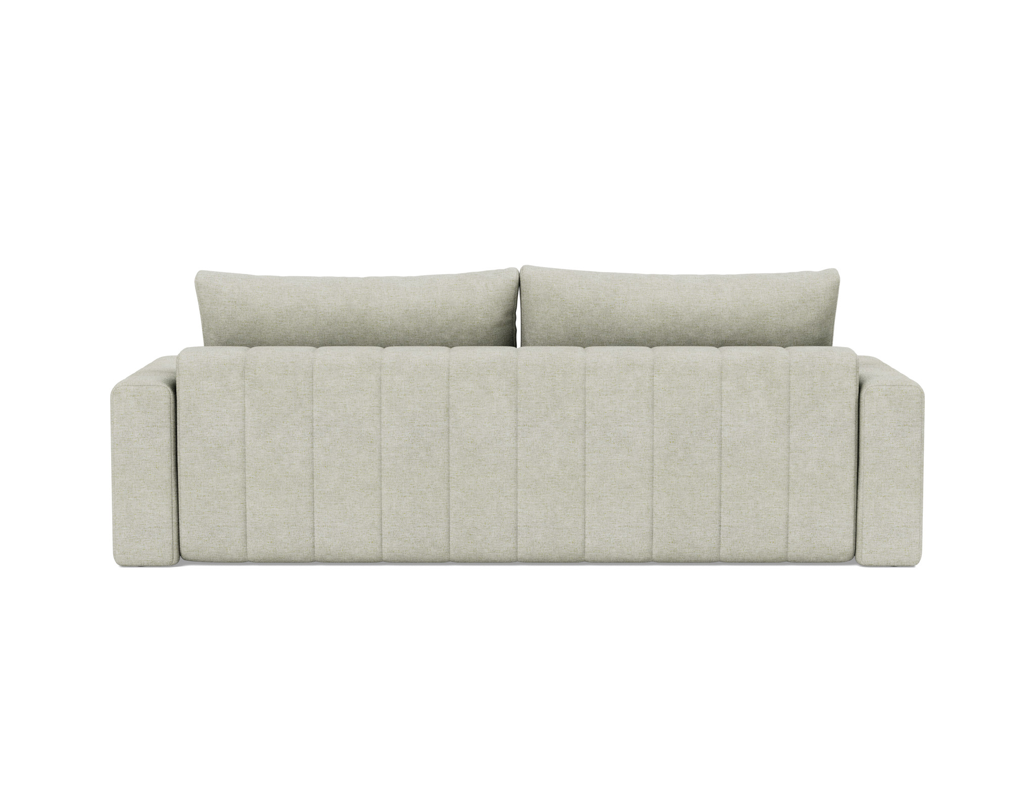 Schlafsofa Akello mit Armlehnen Flachgewebe Avella 280-Sand