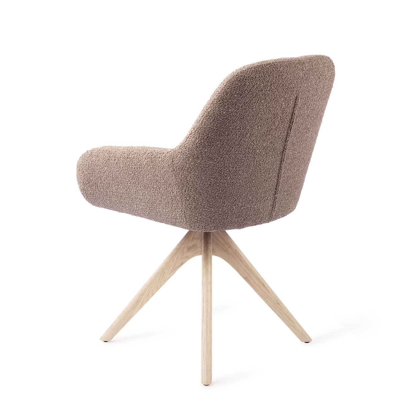 Jesper Home Esszimmerstuhl Kushi Stone Haze Revolve Eiche gebleicht