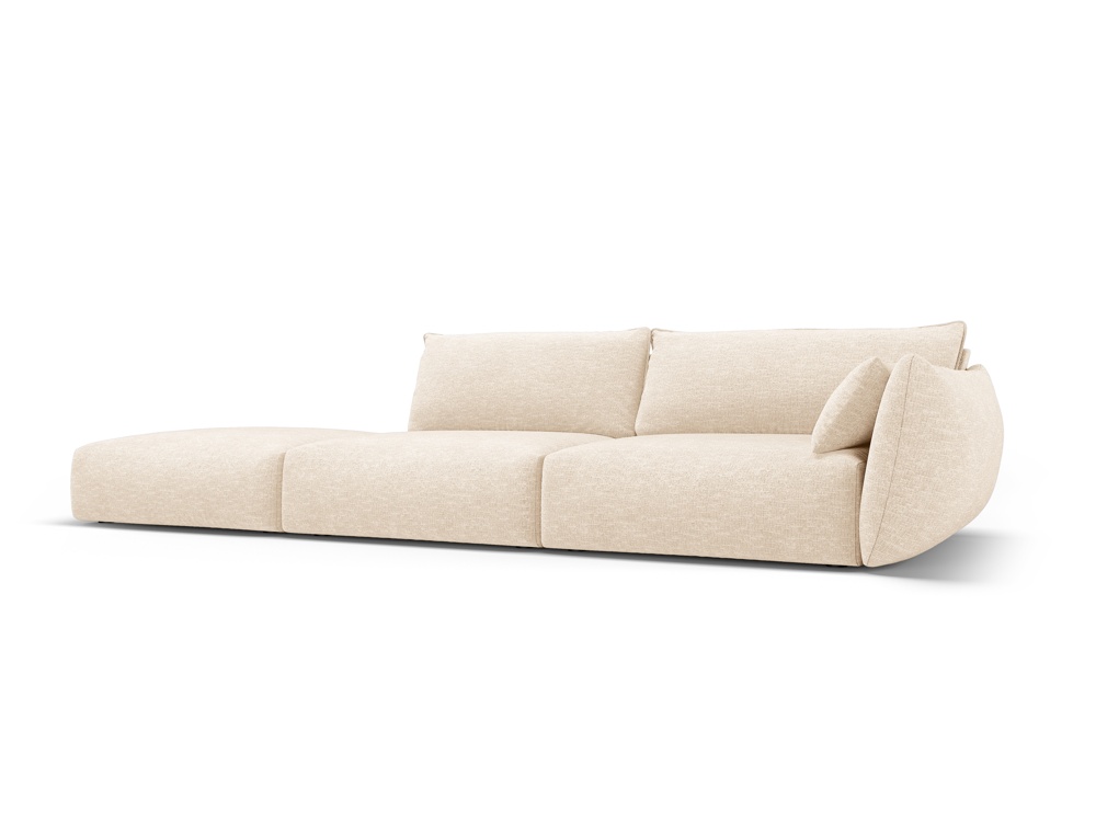 Cosmopolitan Design Sofa Matera 4-Sitzer offen Chenille Eden Helles Beige Links