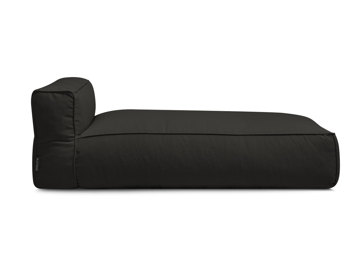 Bobochic Giulia Méridienne-Modul Stoff Schwarz
