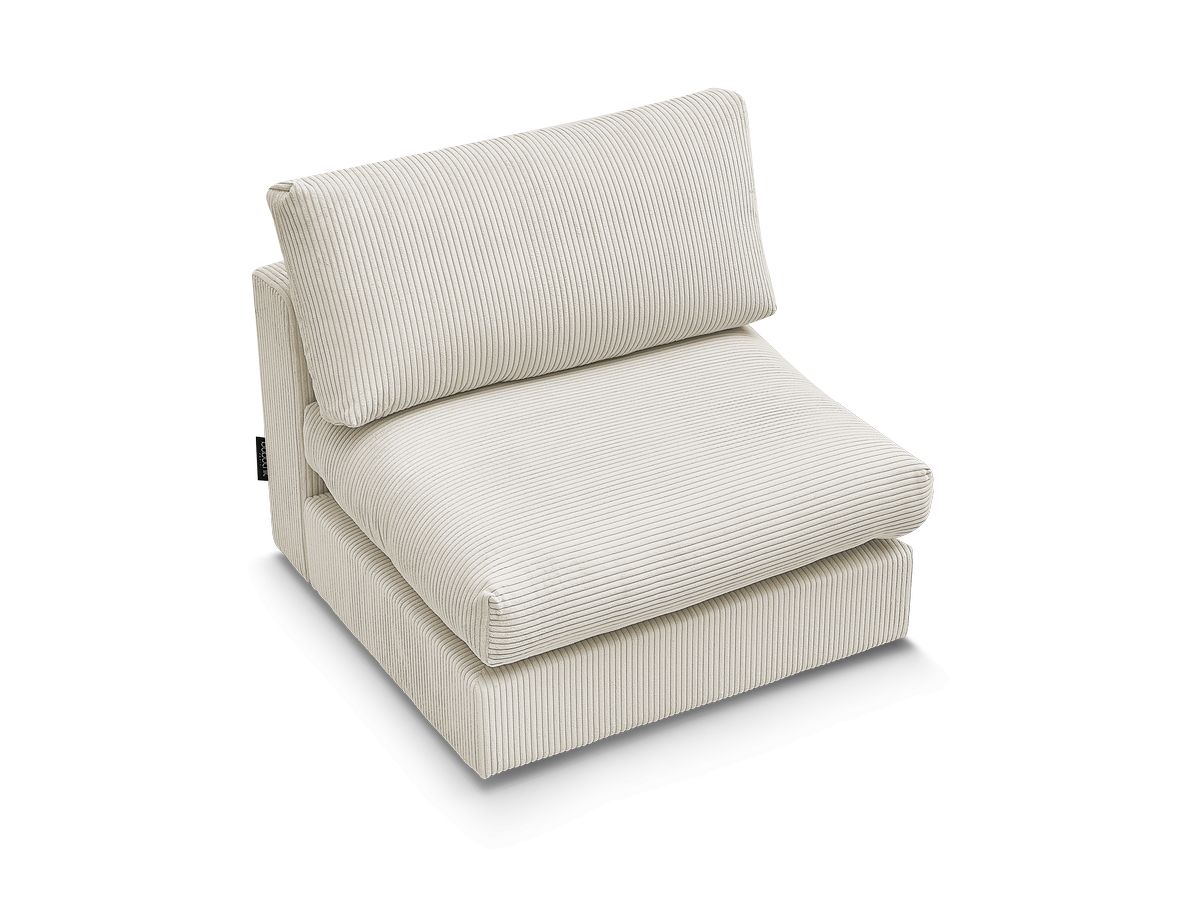 Bobochic Paris Sofamodul 1-Sitzer Cordsamt Beige