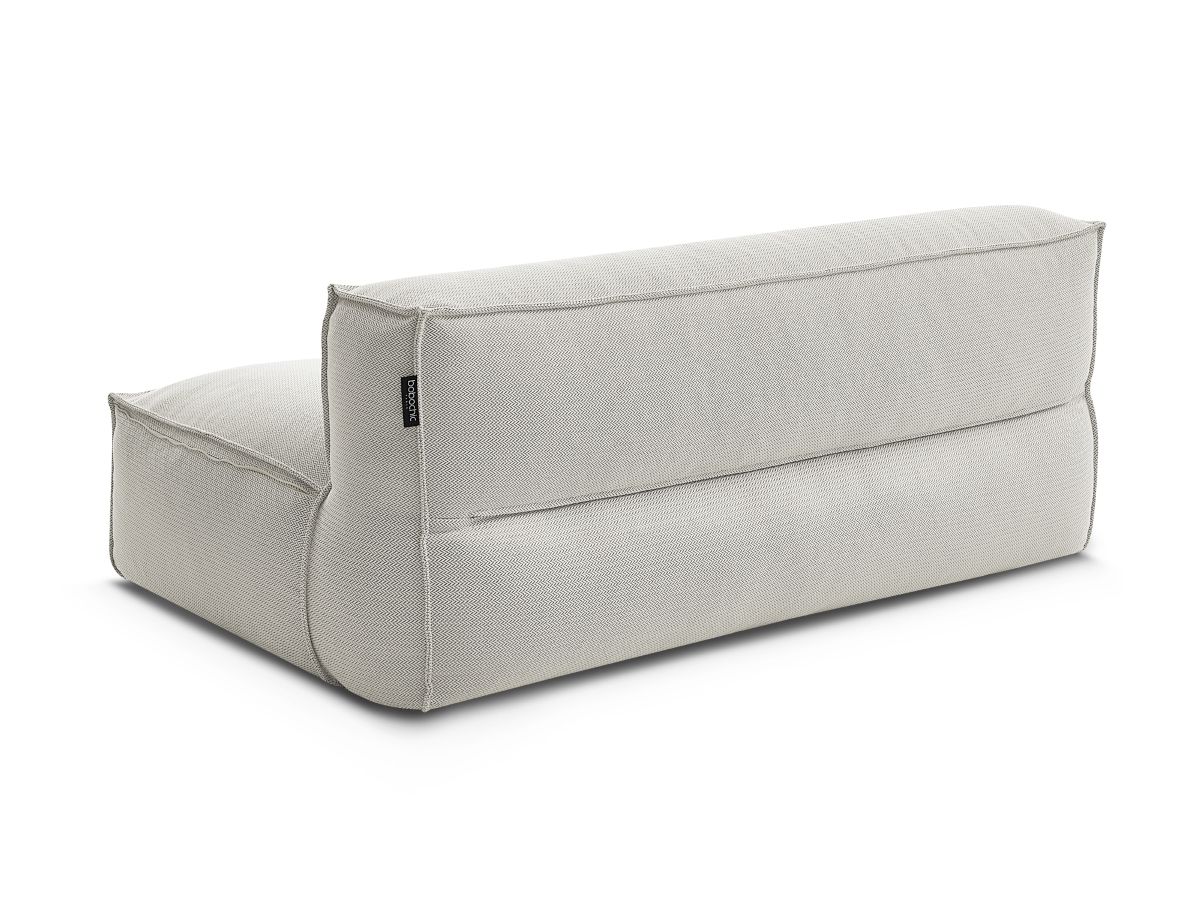 Bobochic Biarritz Sofamodul 2-Sitzer Melange-Stoff Beige