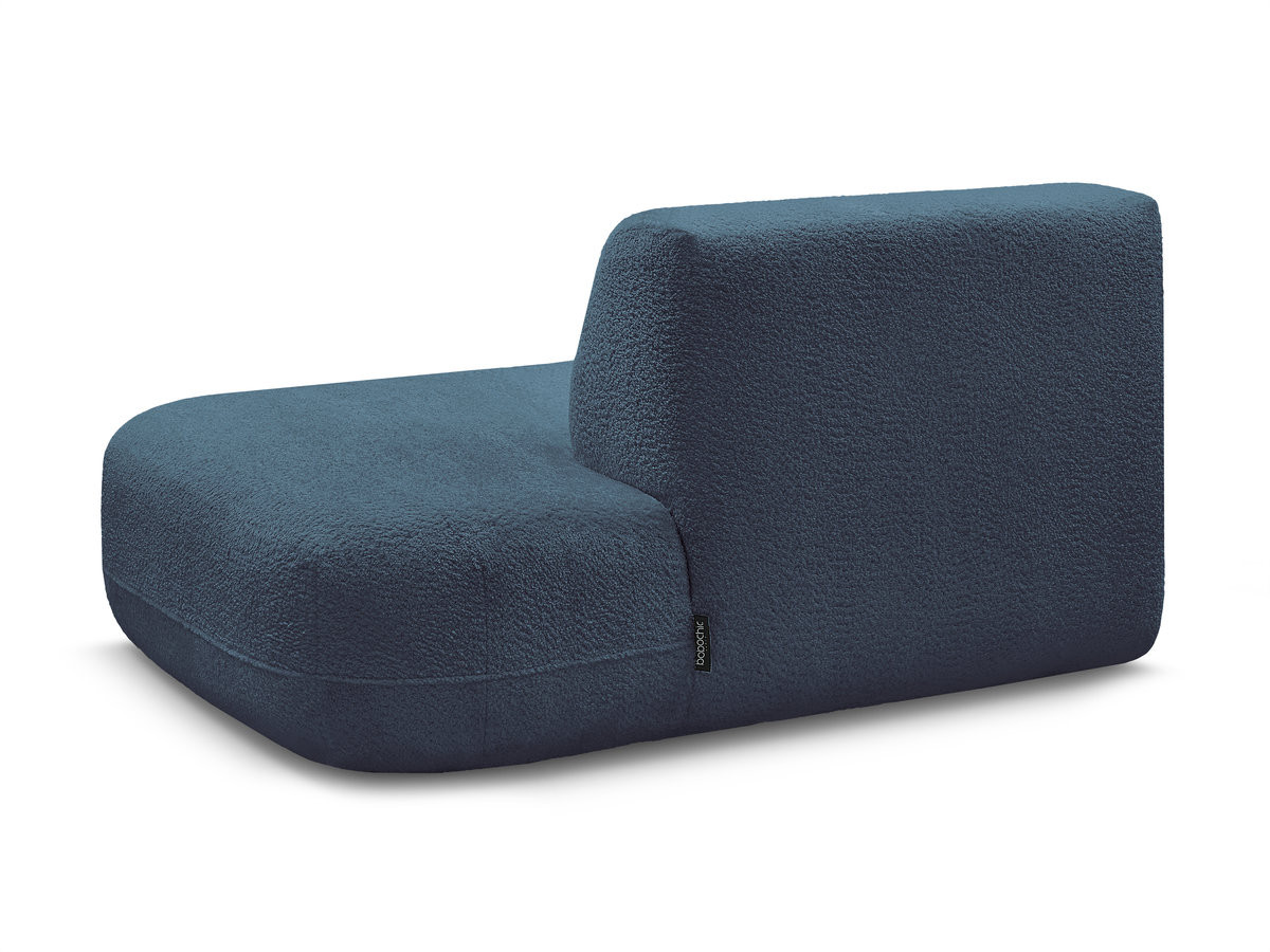 Bobochic Anda Sofamodul 2-Sitzer Chenille Hellblau Ecke rechts
