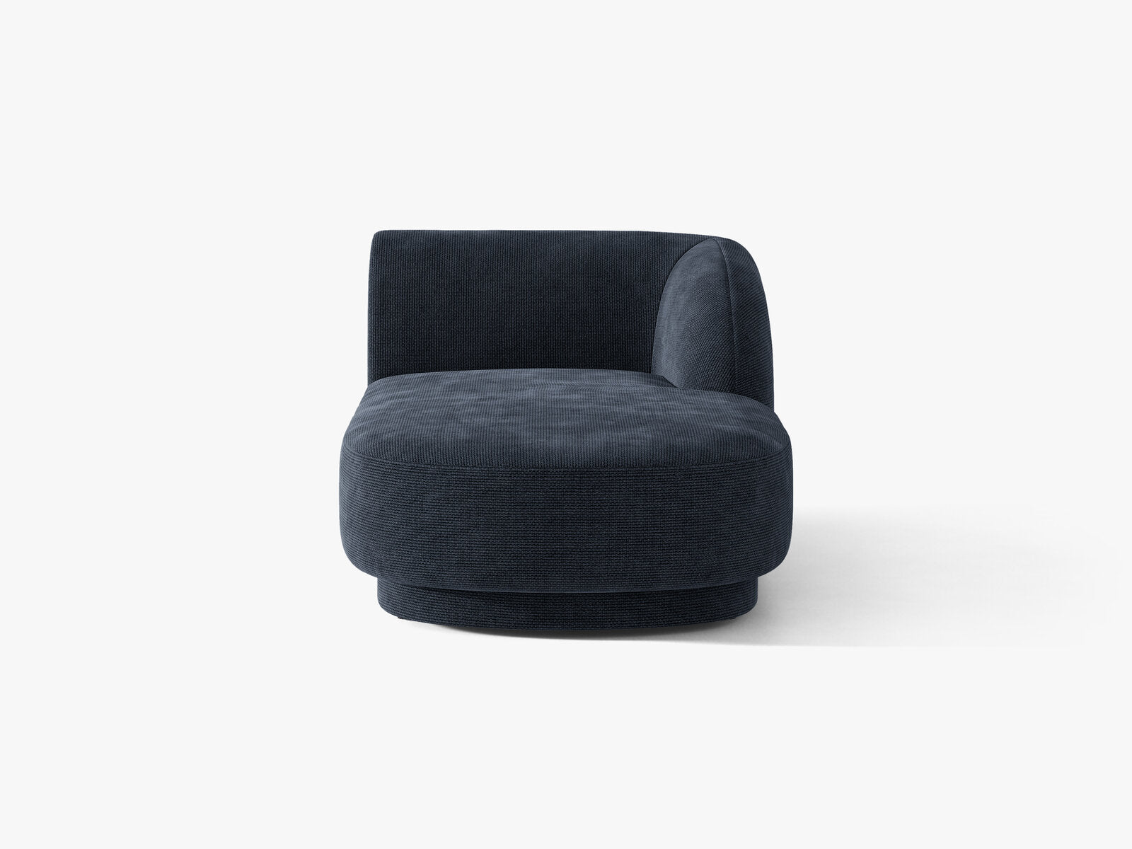 Micadoni Modul Miley 2-Sitzer Chenille Eden Marineblau Rechts